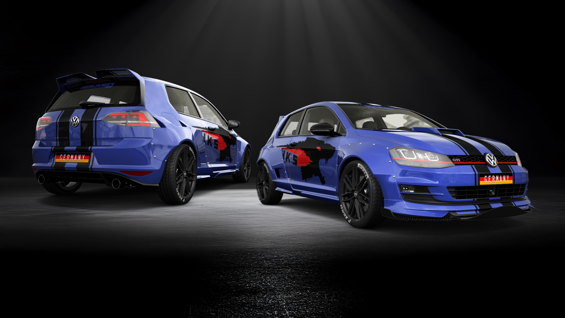 Volkswagen Golf 7 3 Door Hatchback 2013 tuning