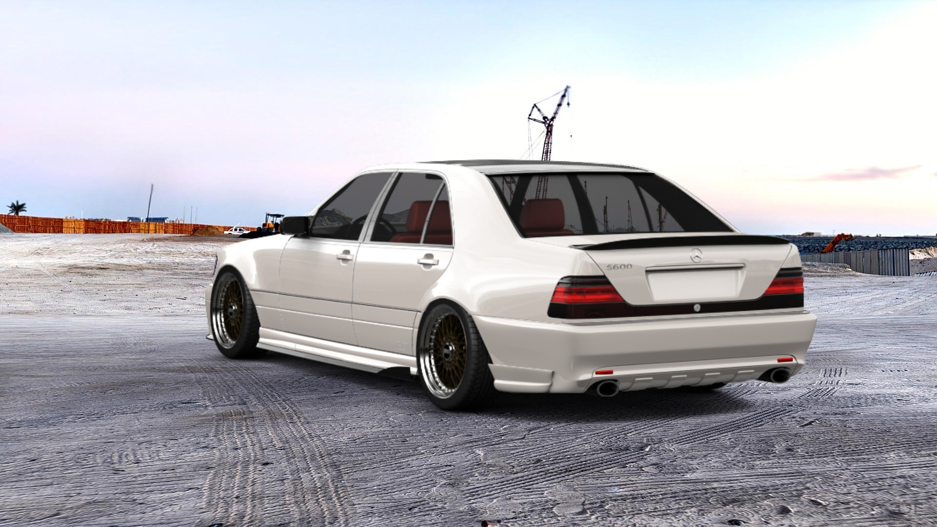 Mercedes S Class Sedan 1992 tuning