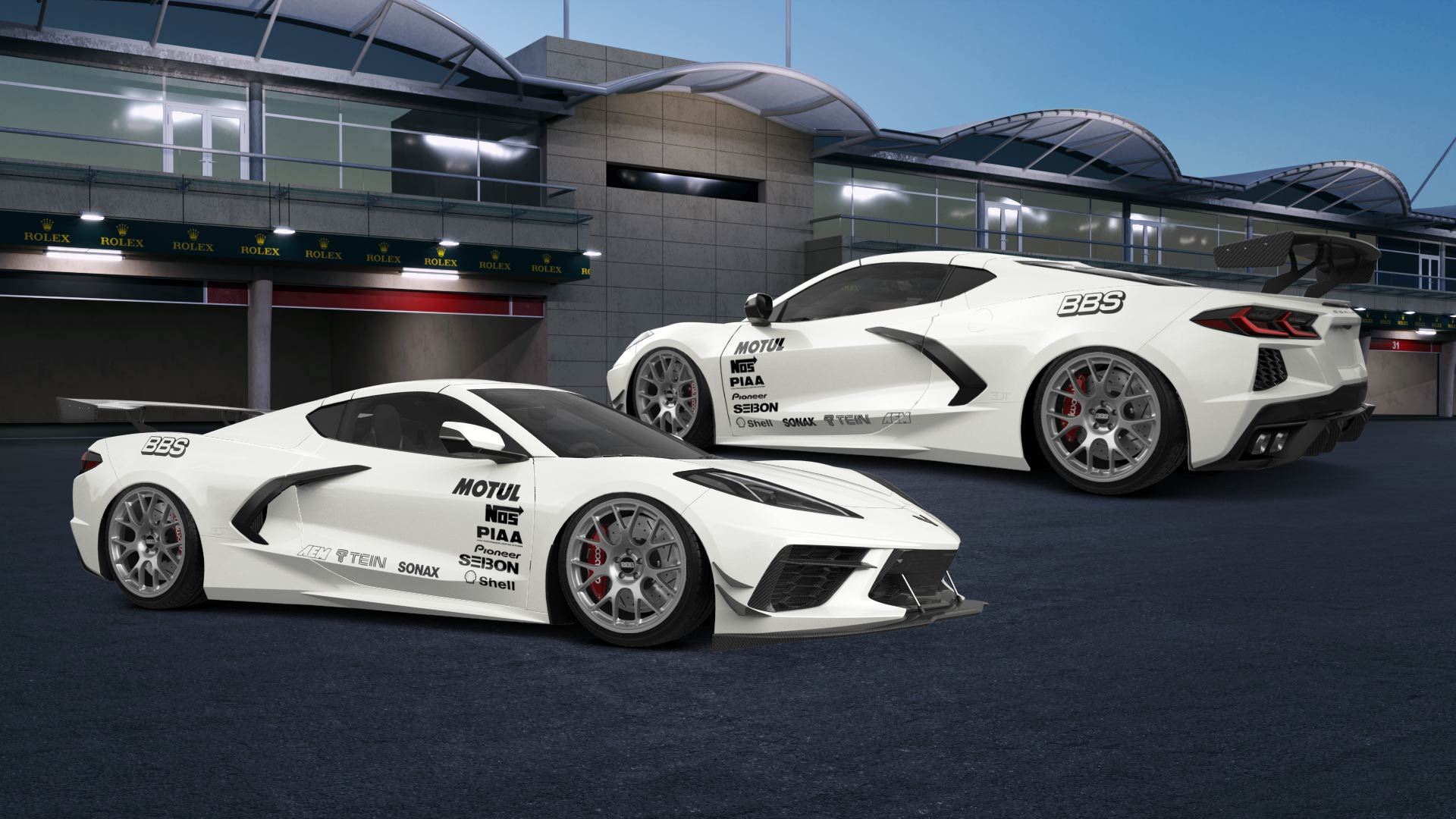 Chevrolet Corvette 2 door targa top 2020 tuning