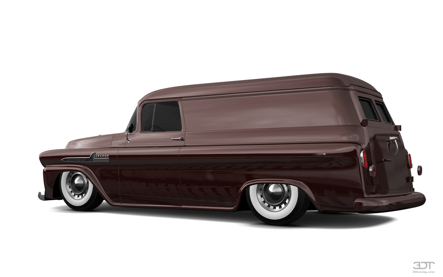 Tuning Chevrolet Apache 2 Door pickup truck 1958