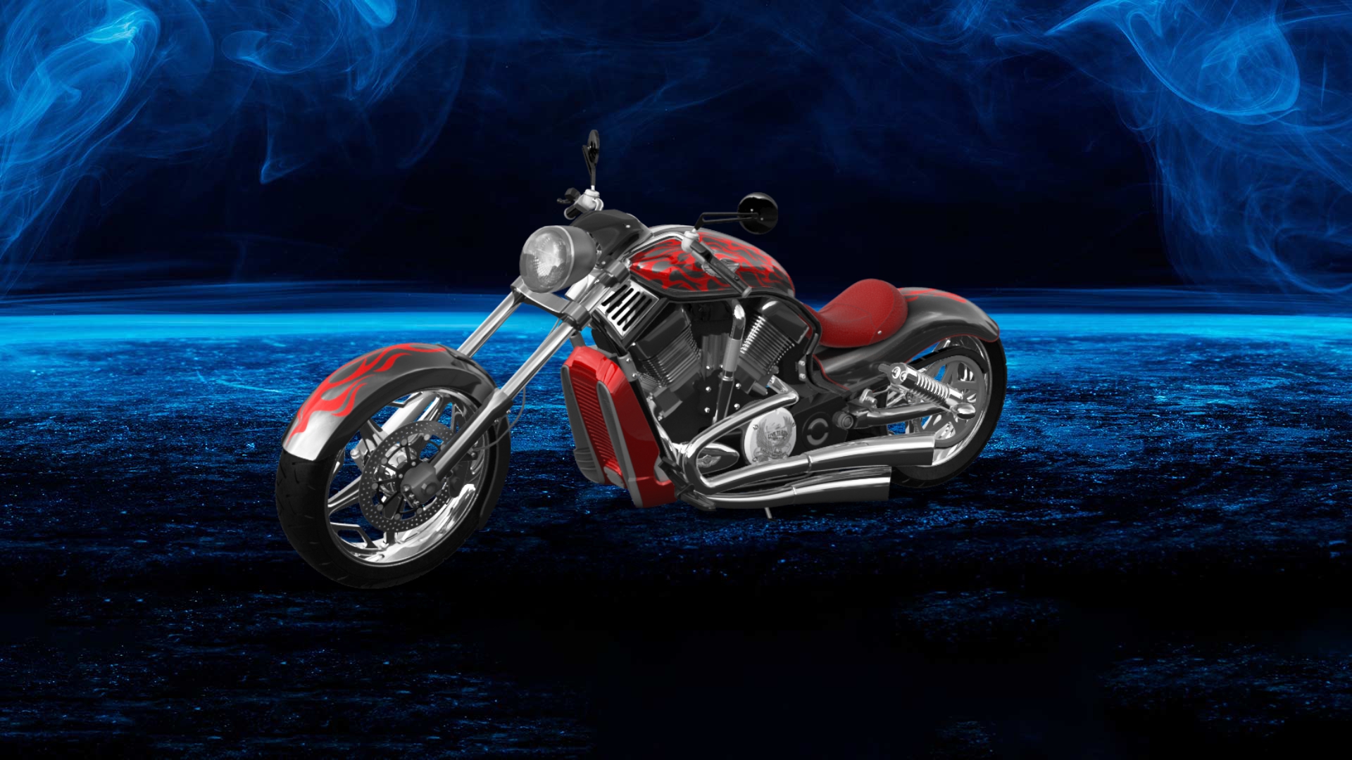 Harley-Davidson Custom Chopper Cruiser 2011
