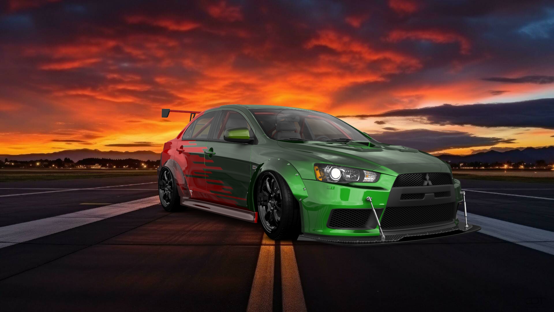 Mitsubishi Lancer Evolution X Sedan 2008