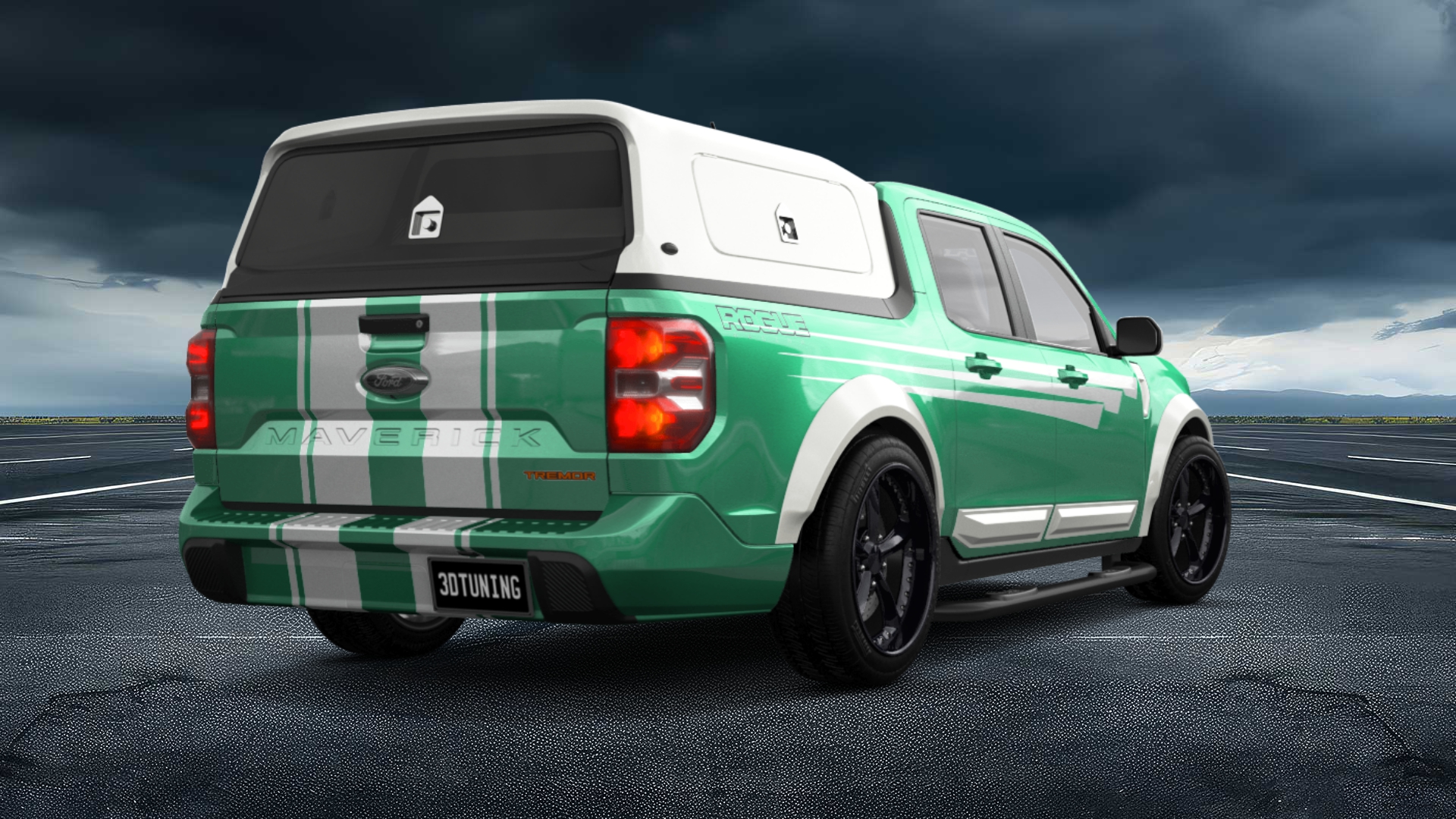 Ford Maverick 4 Door pickup truck 2022 tuning