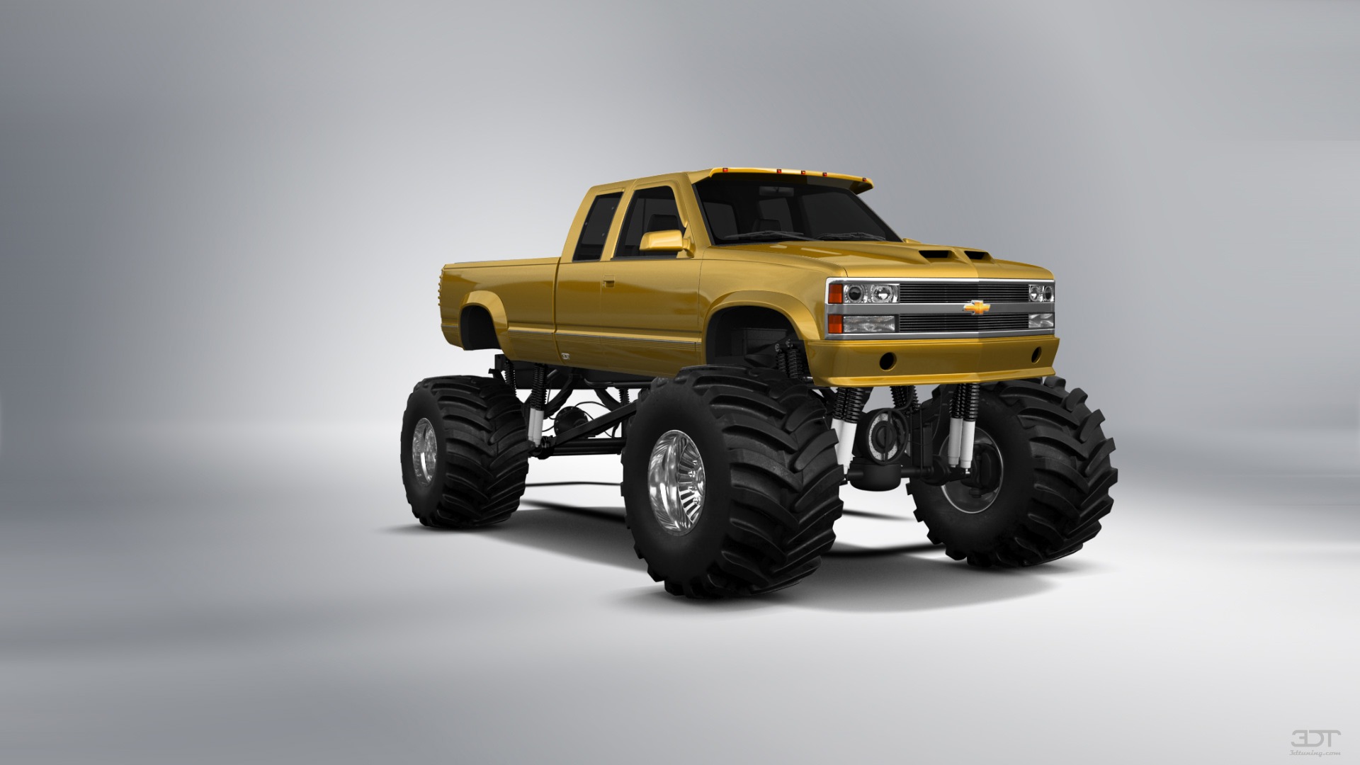 Chevrolet K3500 Extended Cab Pickup Truck 1988