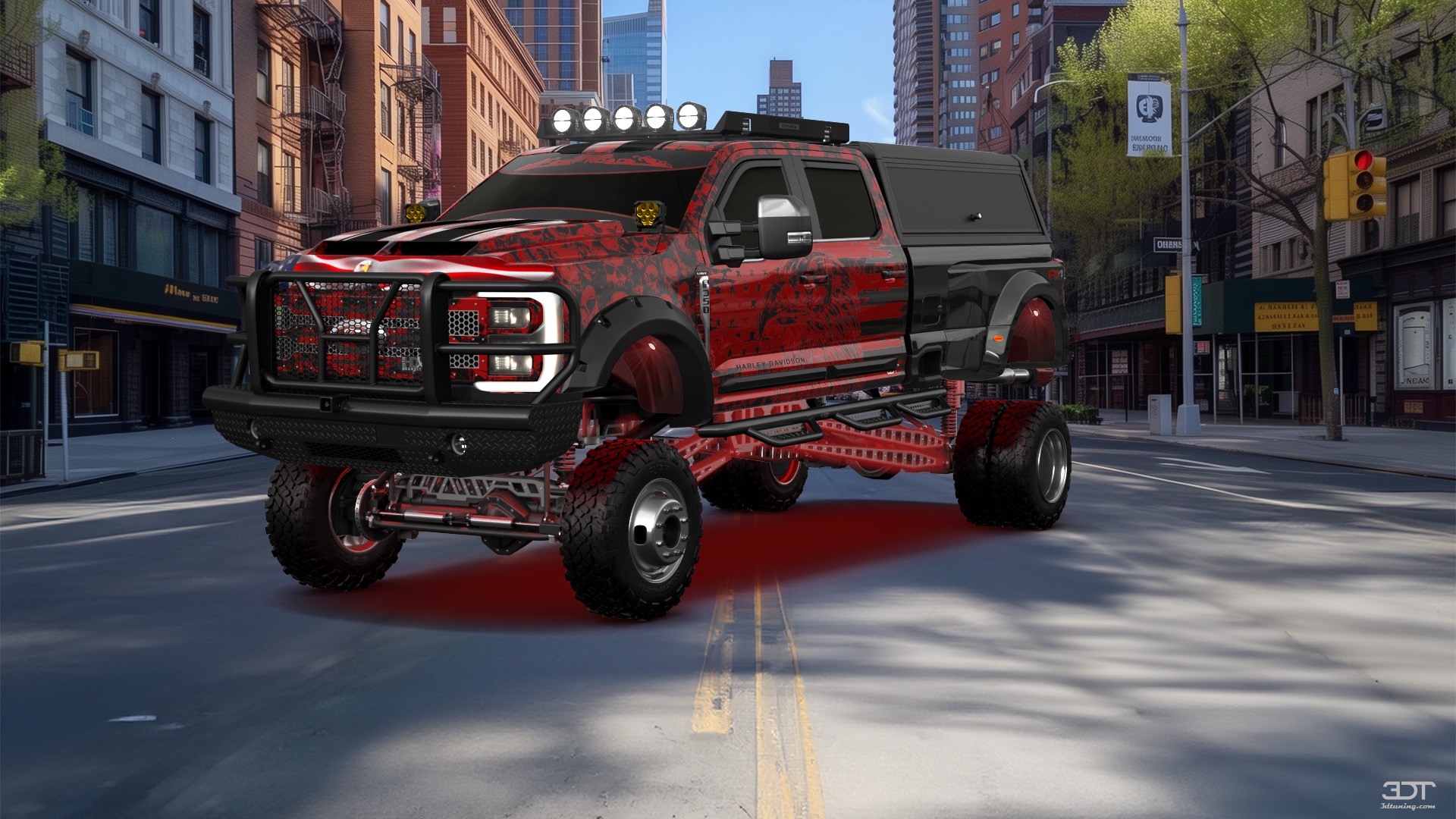 Ford F-350 DRW Crew Cab 4 Door pickup truck 2023 tuning