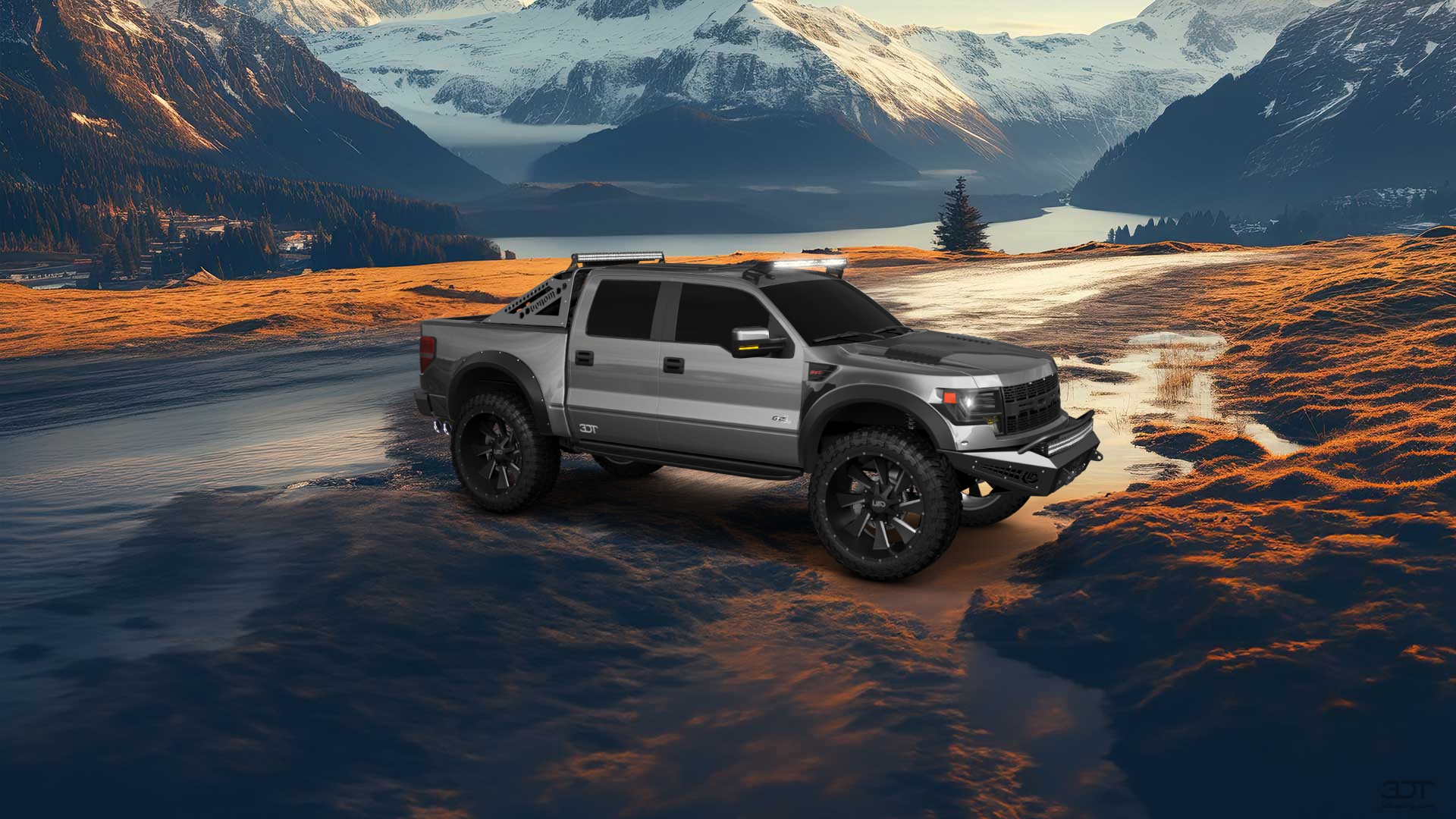 Ford F-150 SVT Raptor 4 Door pickup truck 2013 tuning