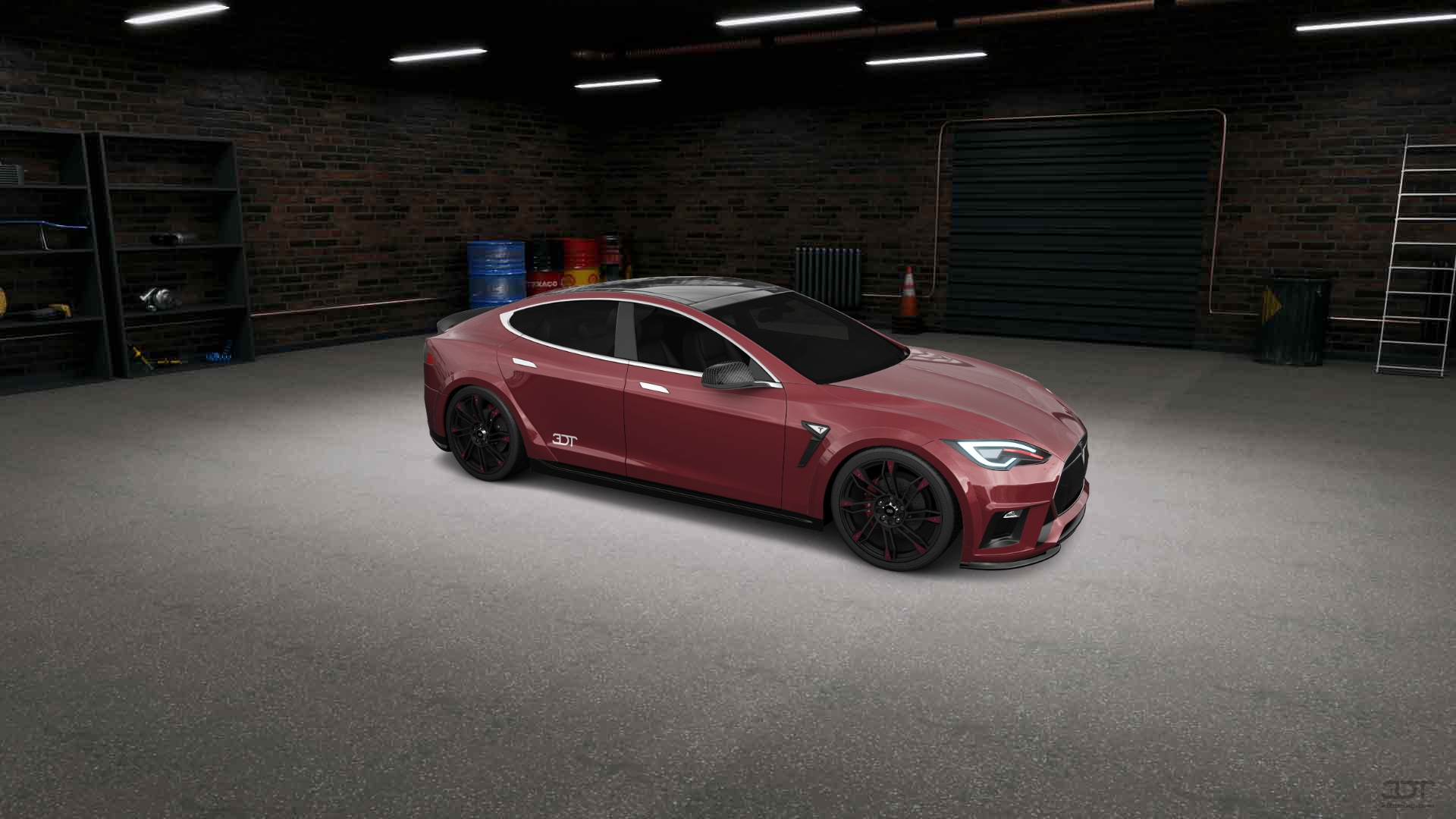 Tesla Model S 5 Door Liftback 2013 tuning