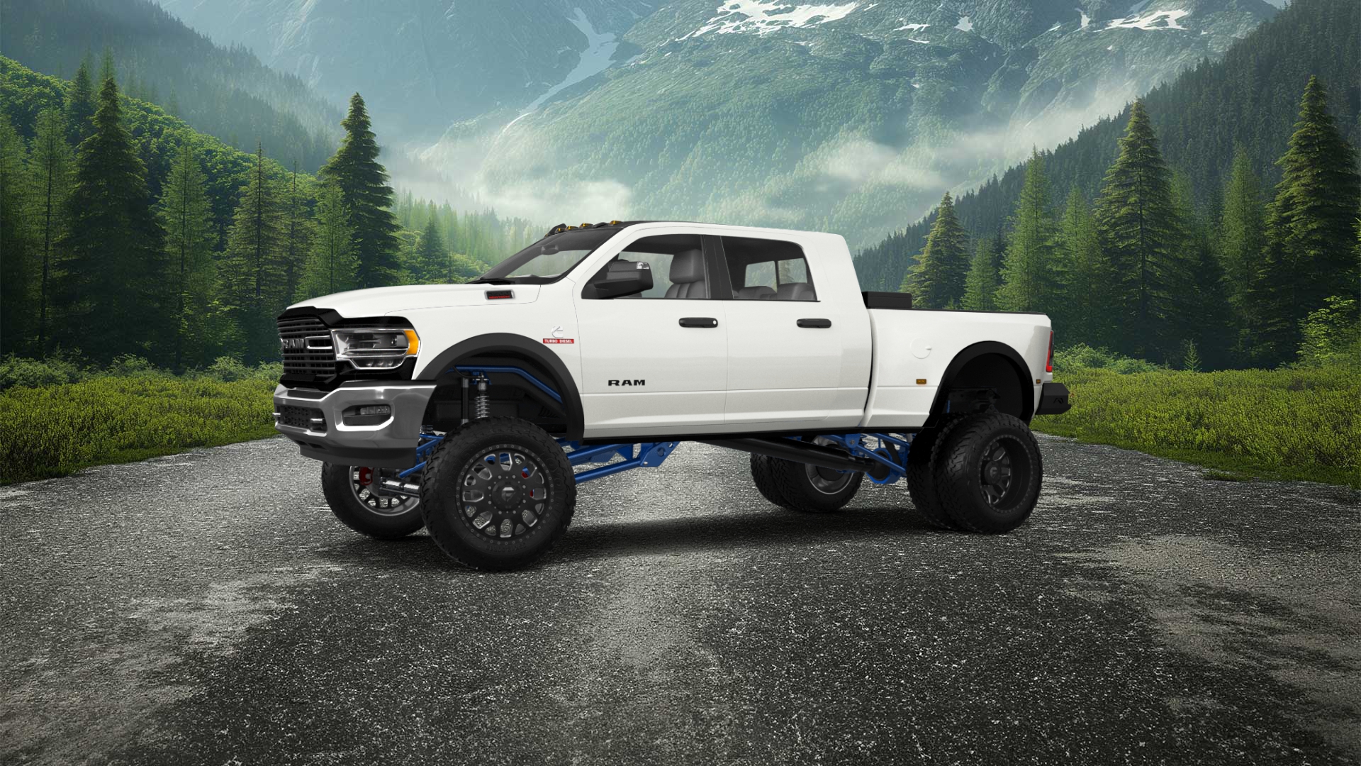 Dodge Ram 3500 4 Door pickup truck 2020