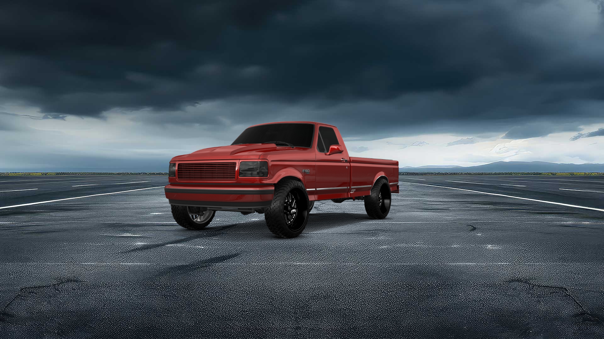 Ford F-150 Regular Cab 2 Door pickup truck 1992