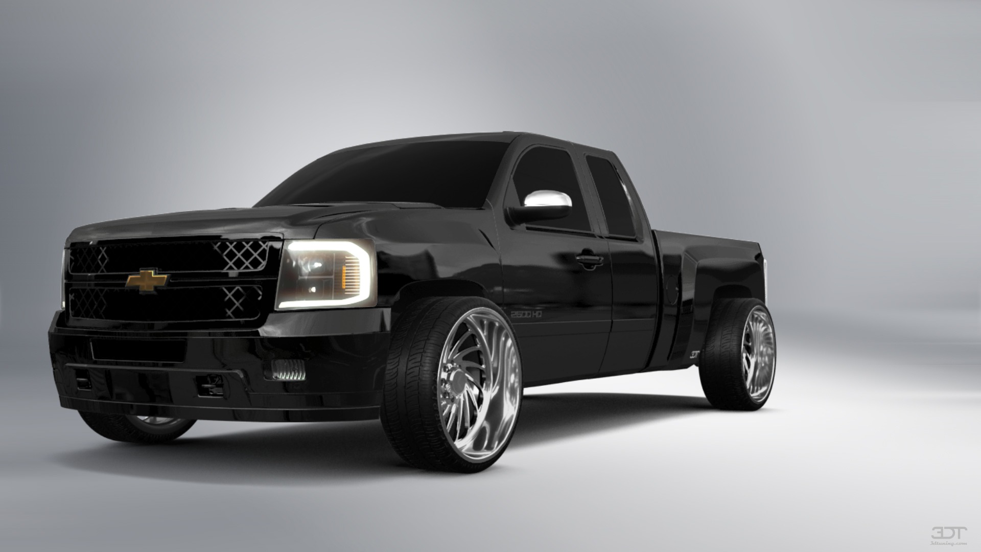Chevrolet Silverado 2500 HD Extended Cab Pickup Truck 2007