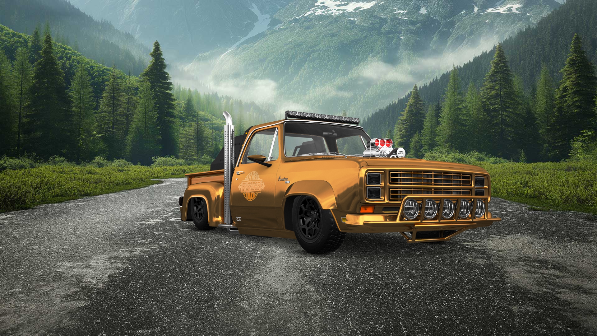 Dodge Lil Red Express 2 Door pickup truck 1979