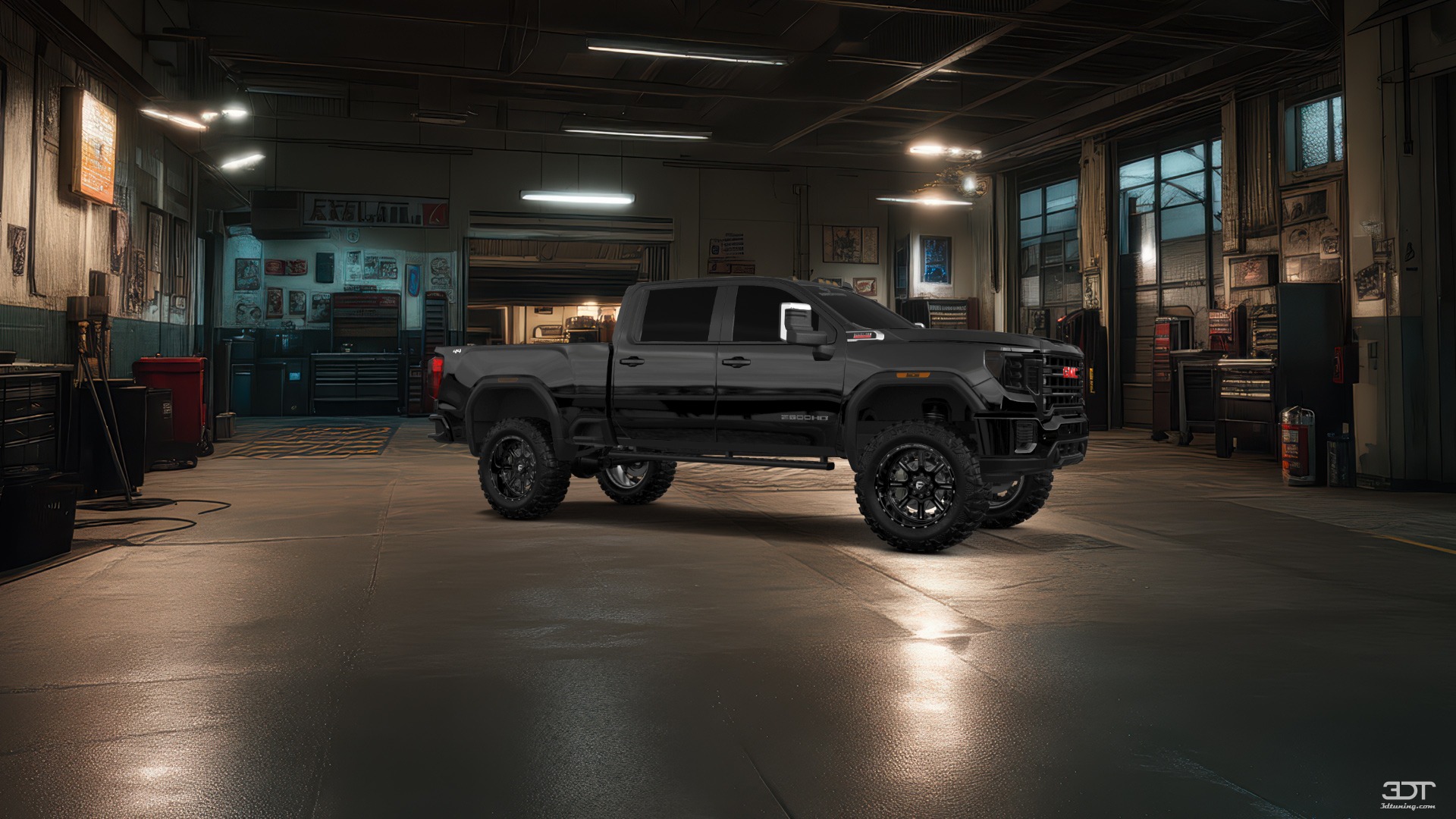 GMC Sierra 2500 HD 4 Door pickup truck 2020 tuning
