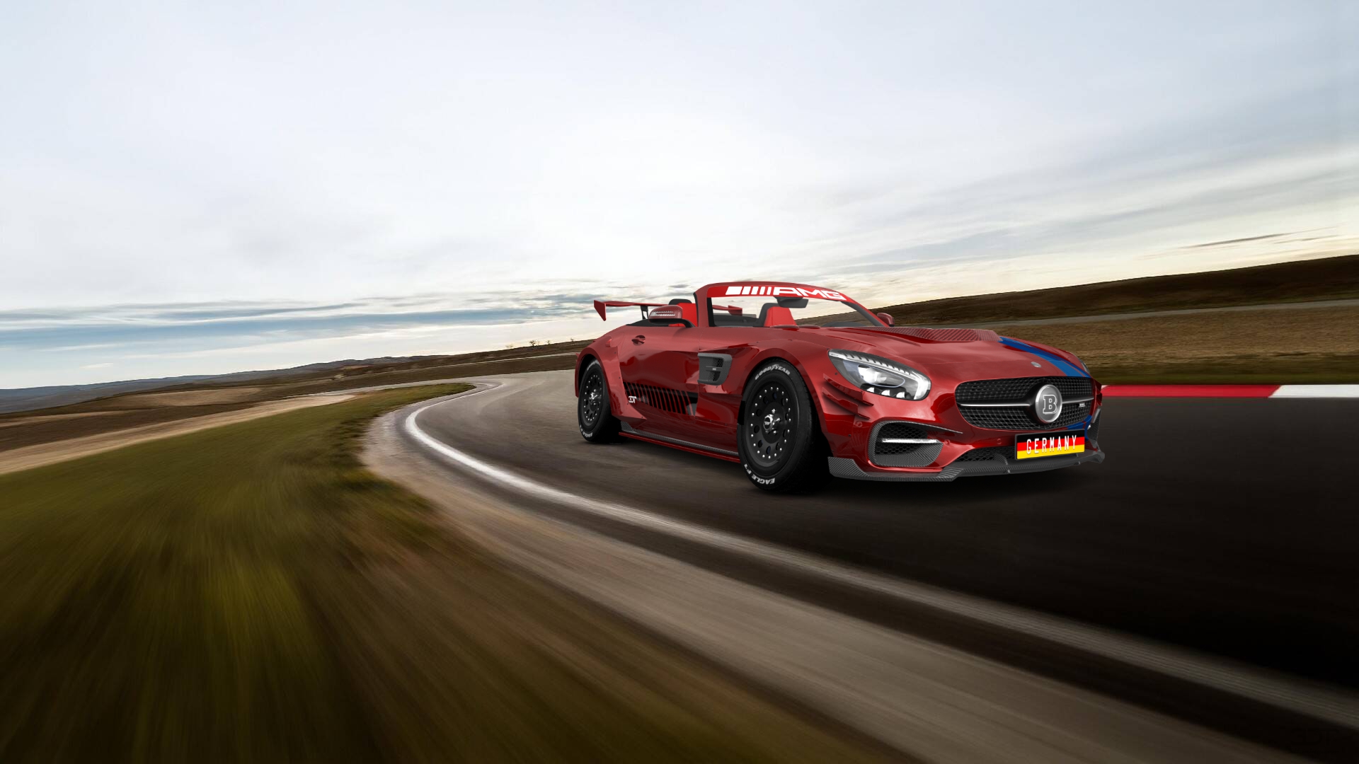 Mercedes AMG GT 2 Door Convertible 2016 tuning