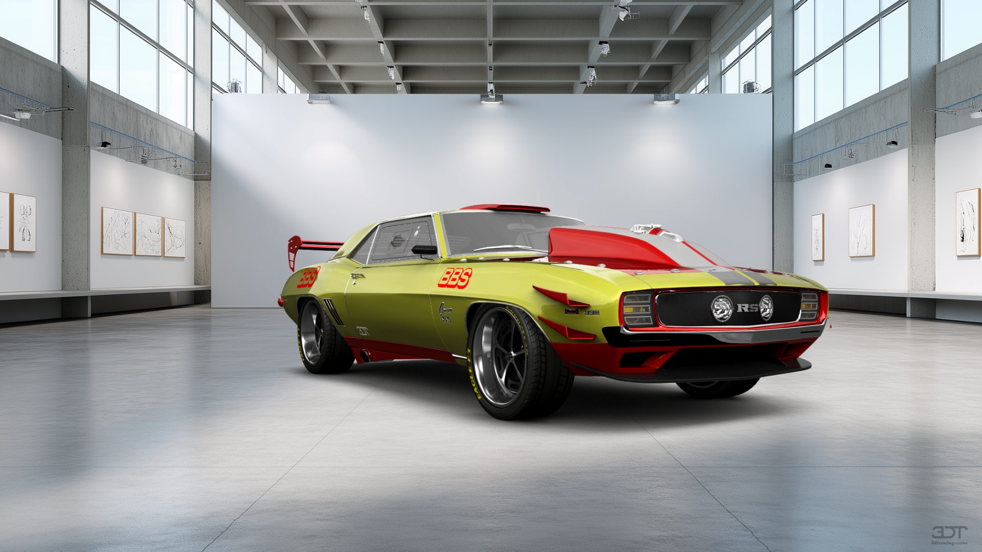 Chevrolet Camaro SS 2 Door Hardtop 1969 tuning