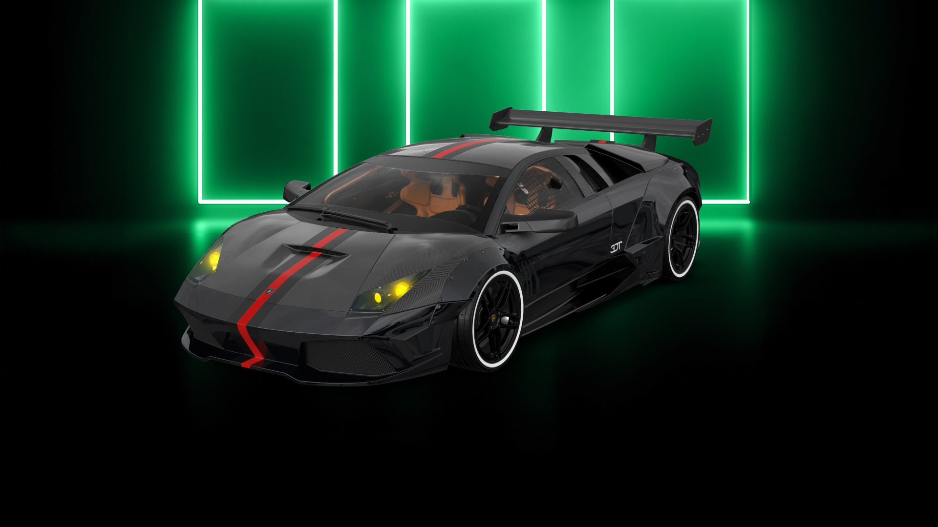Lamborghini Murcielago 2 Door Coupe 2001 tuning