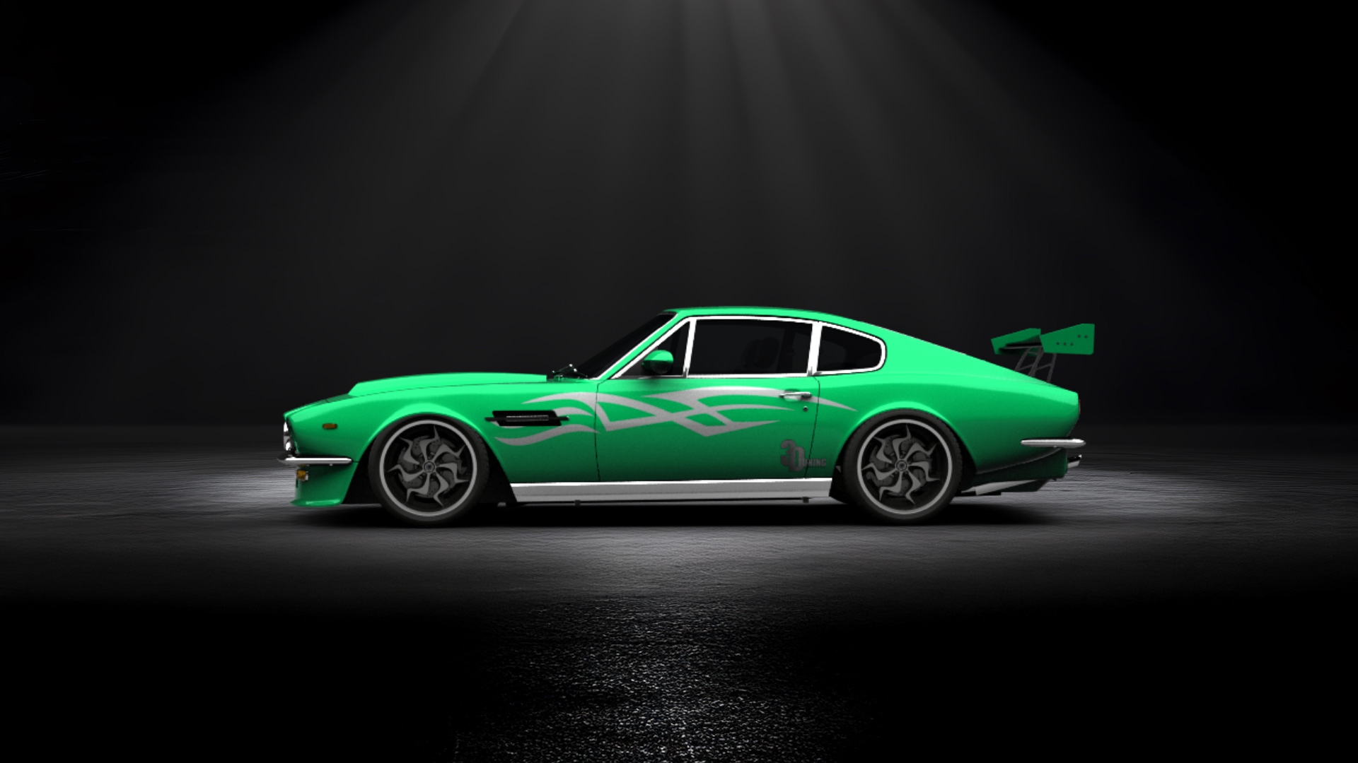 Aston Martin V8 Vantage Coupe 1977 tuning