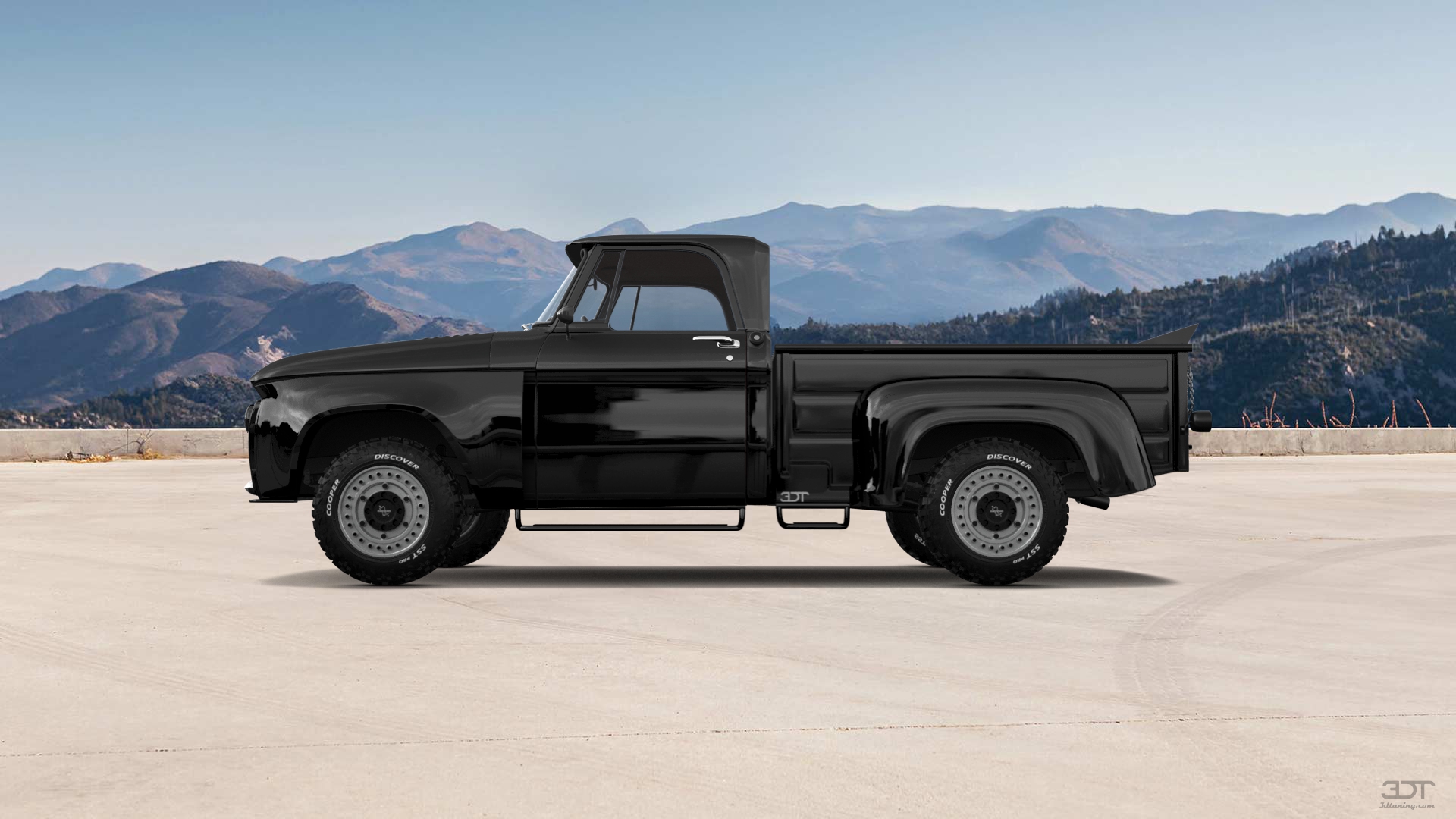 Dodge D-100 Stepside 2 Door pickup truck 1961