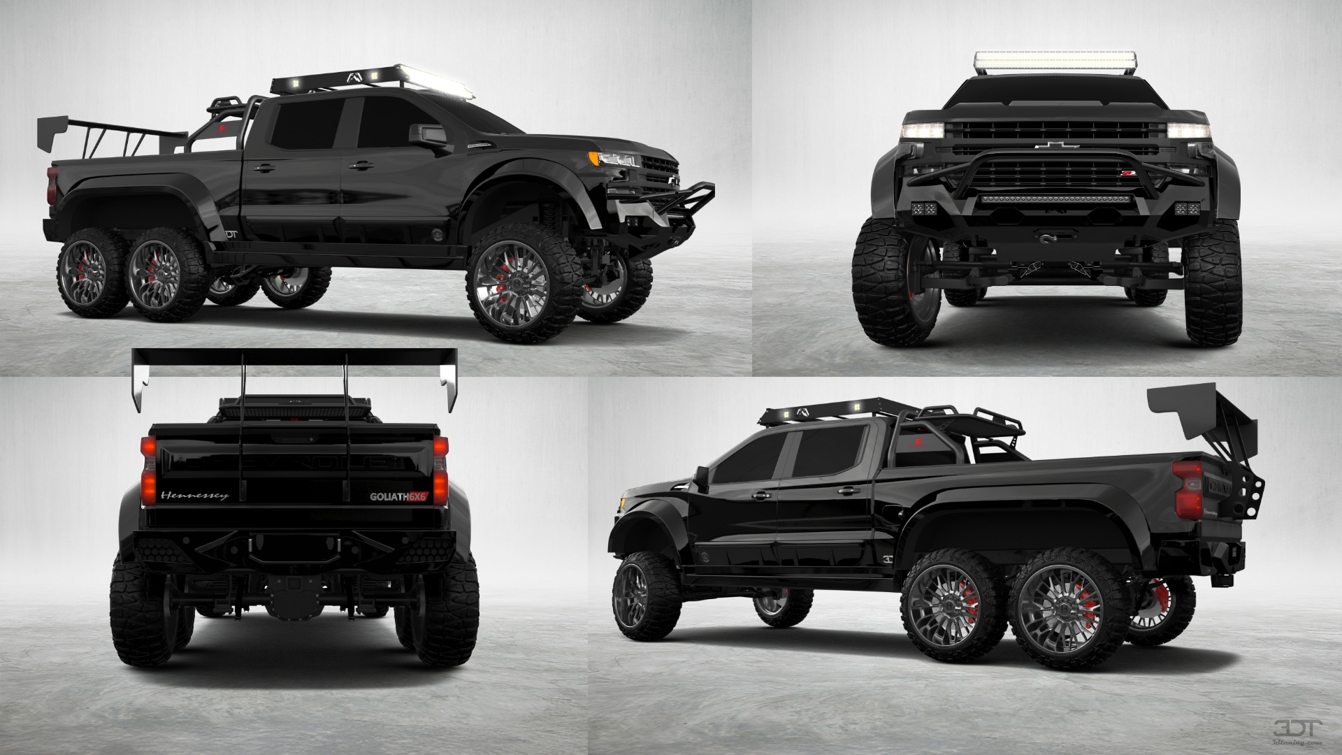 Chevrolet Silverado Hennessey Goliath 6X6 Truck 2020 tuning