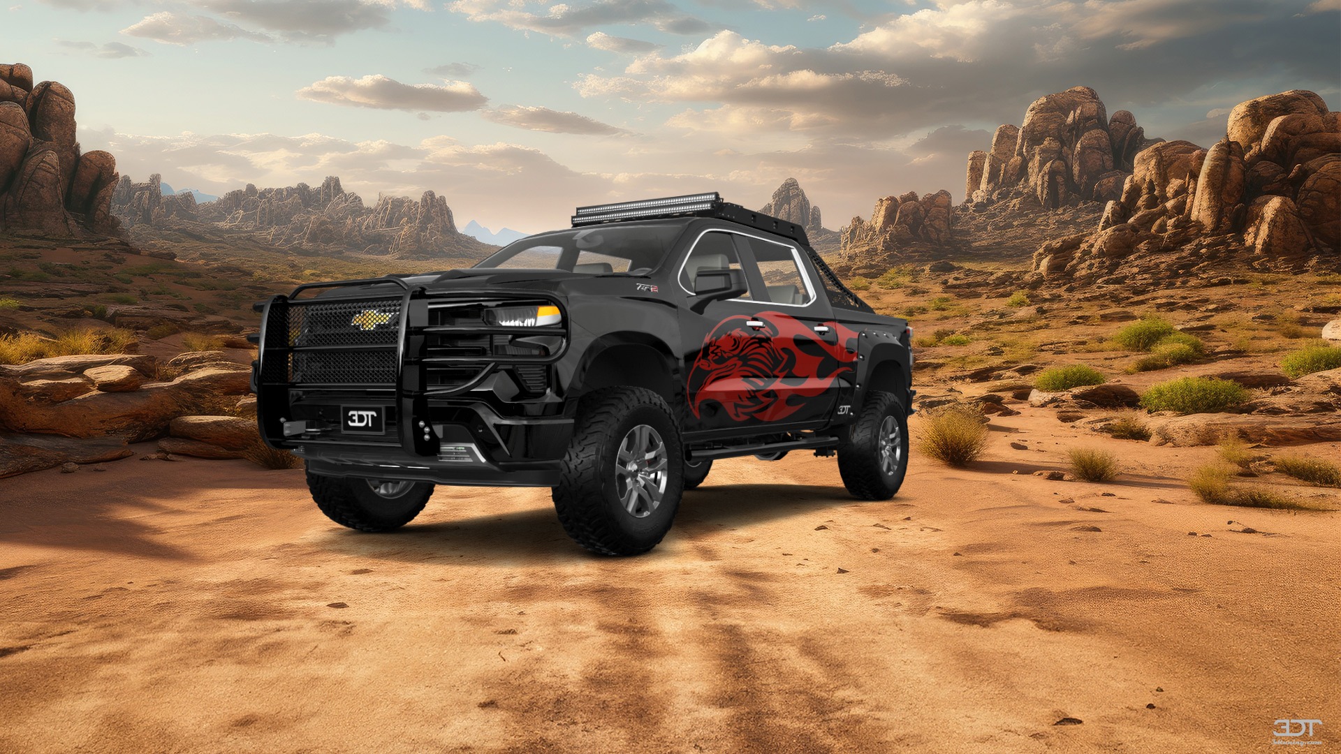 Chevrolet Silverado 1500 Crew Cab 5.8 ft box 4 Door pickup truck 2023 Images