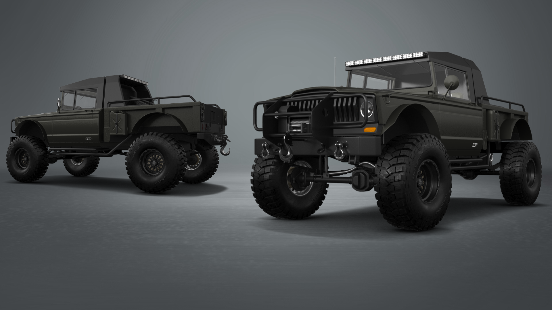 Jeep Kaiser M715 2 Door pickup truck 1968