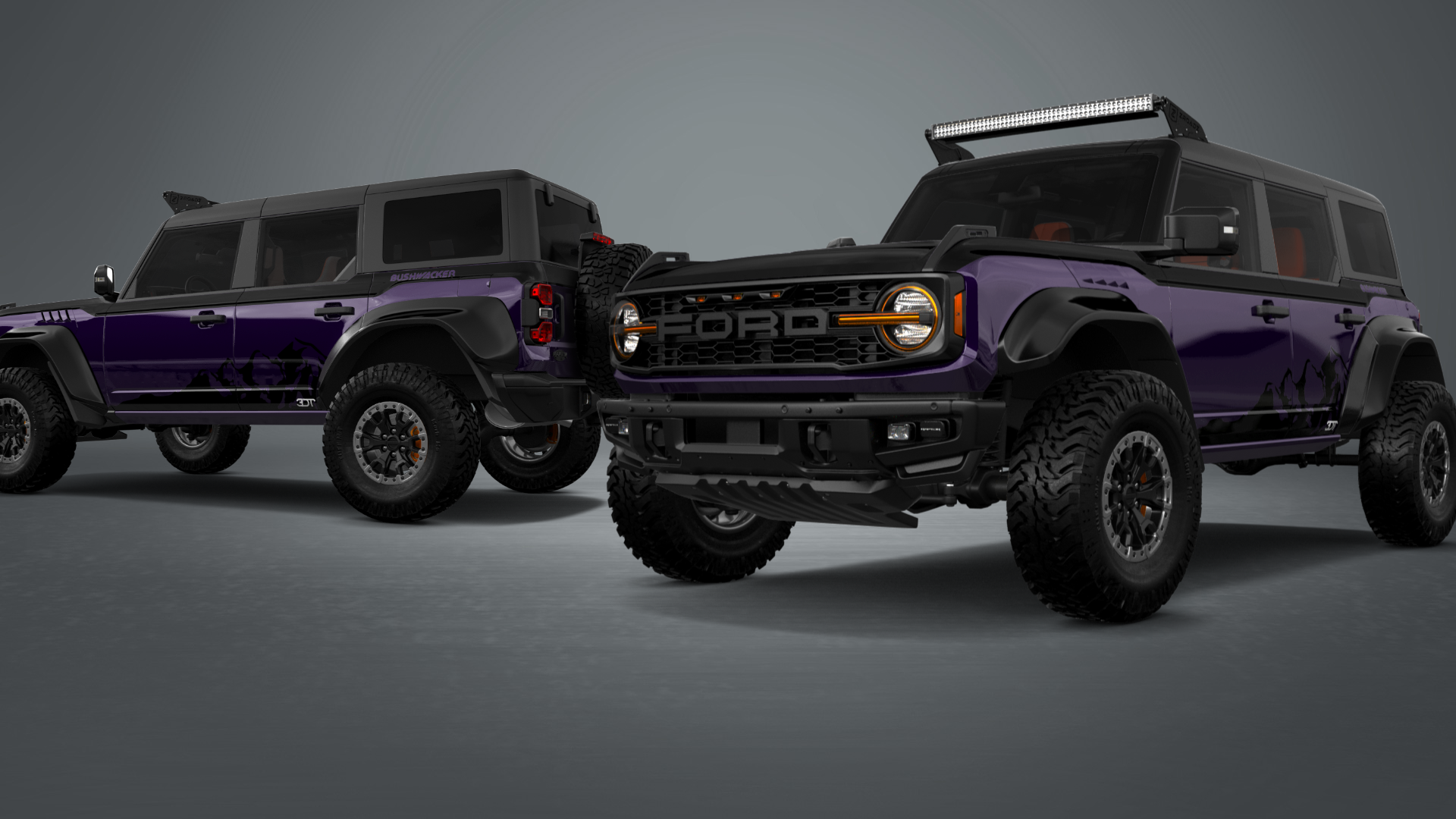 Ford Bronco Raptor 4 Door pickup truck 2022 Images