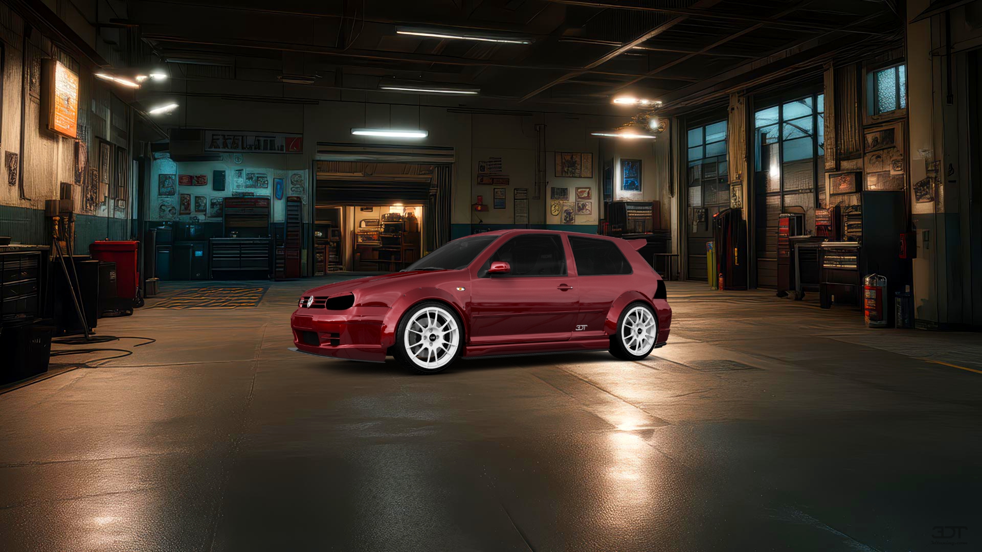 Volkswagen Golf 4 (mk4) 3 Door Hatchback 1997 tuning