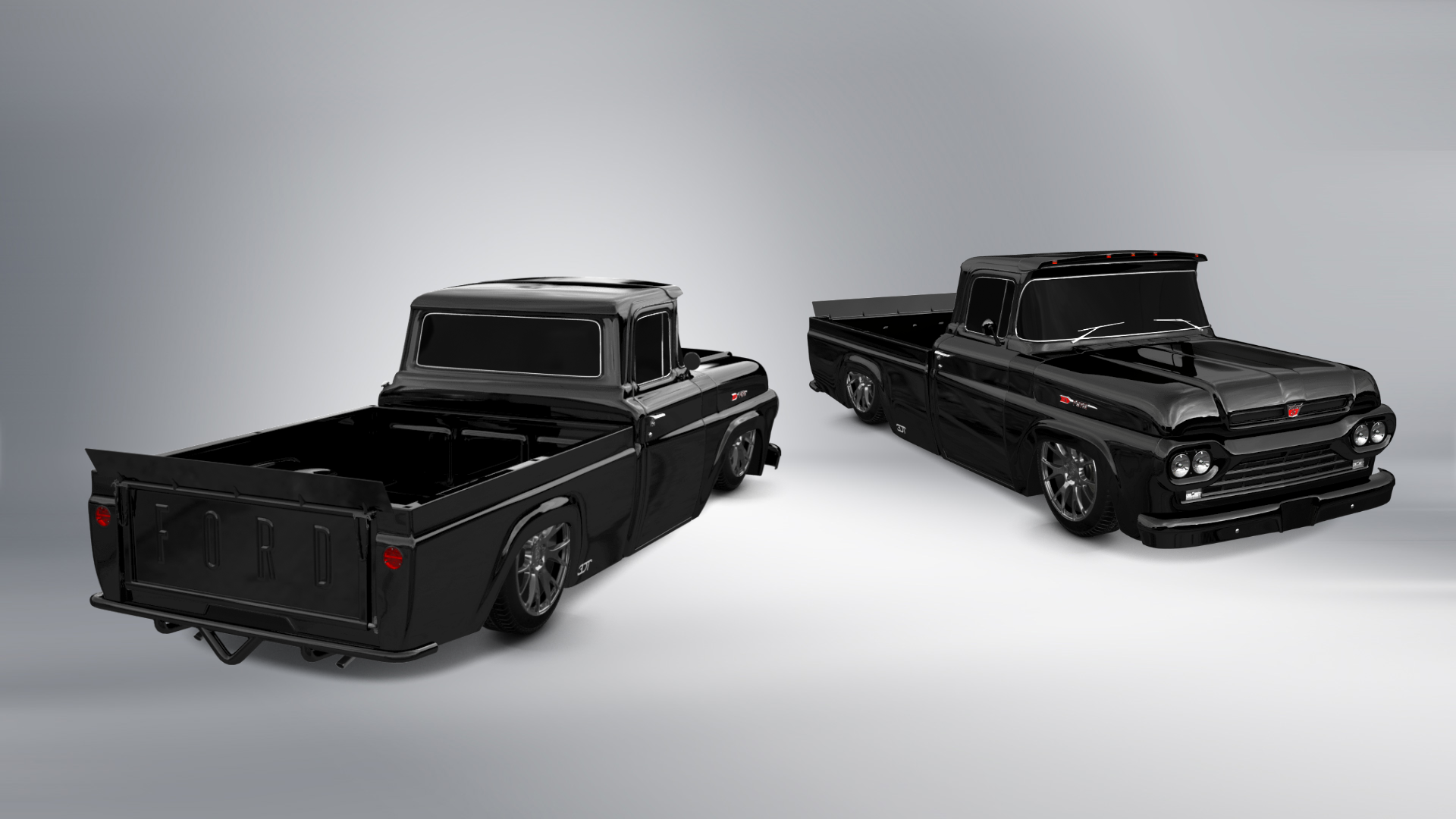 Ford F-100 2 Door pickup truck 1960