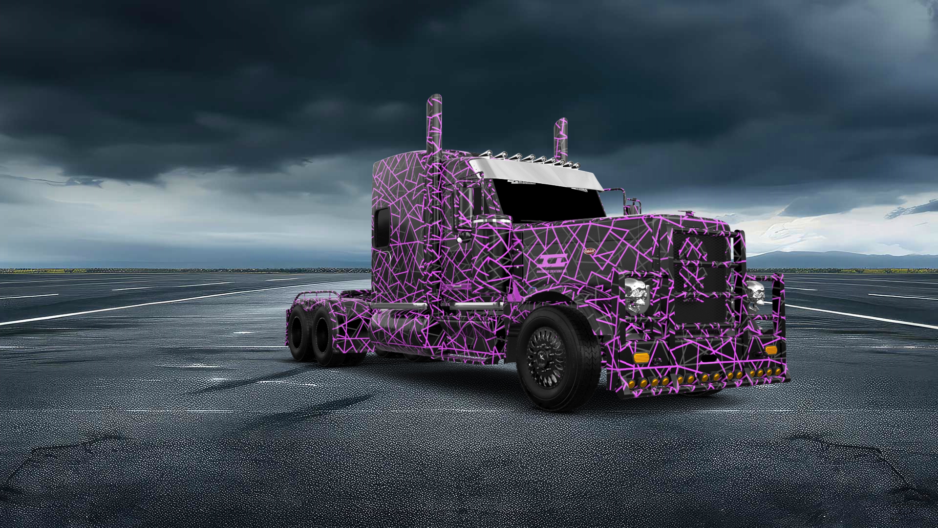 Peterbilt 589 Sleeper Cab Truck 2024 tuning