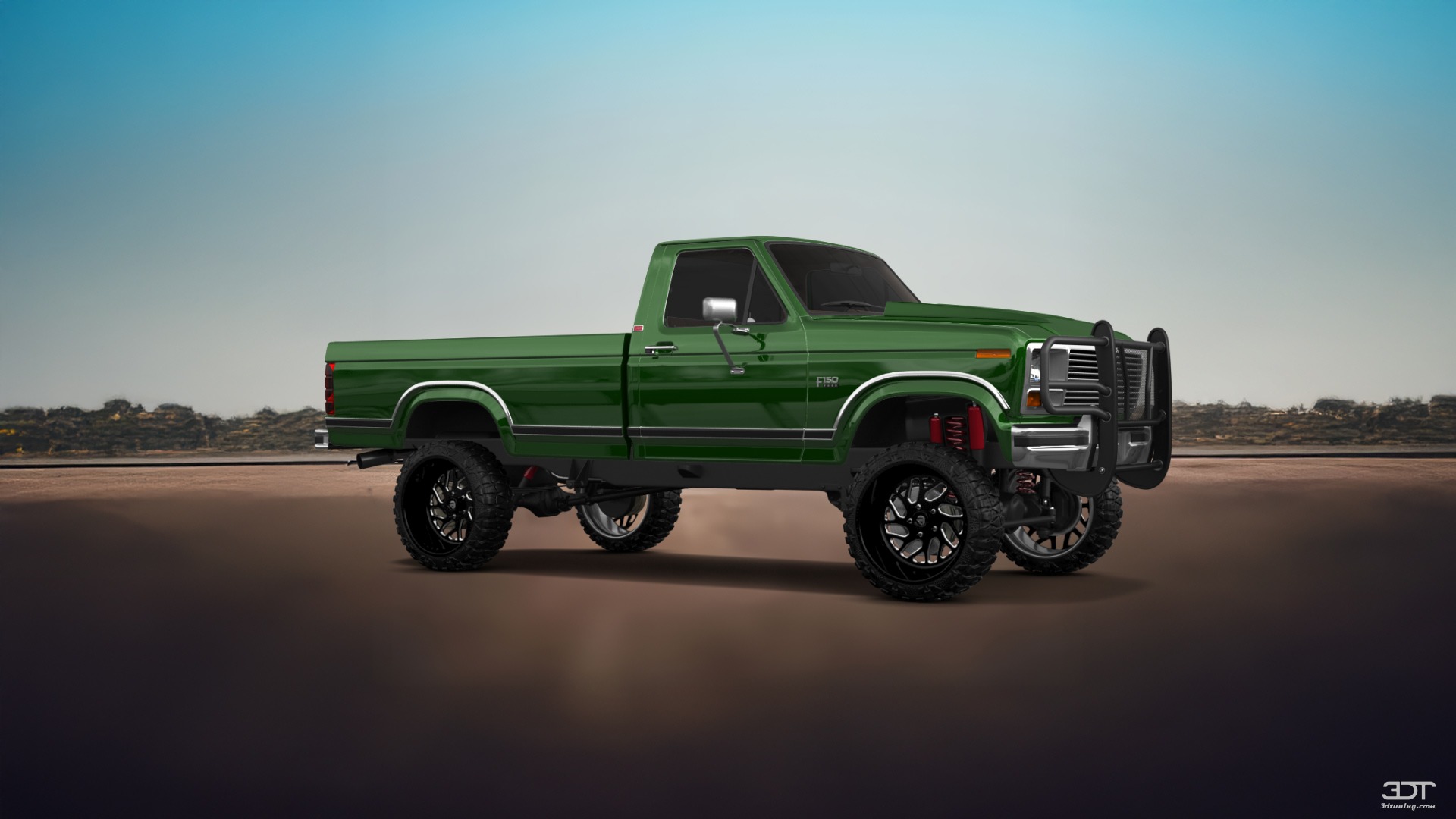 Ford F-150 2 Door pickup truck 1986 tuning