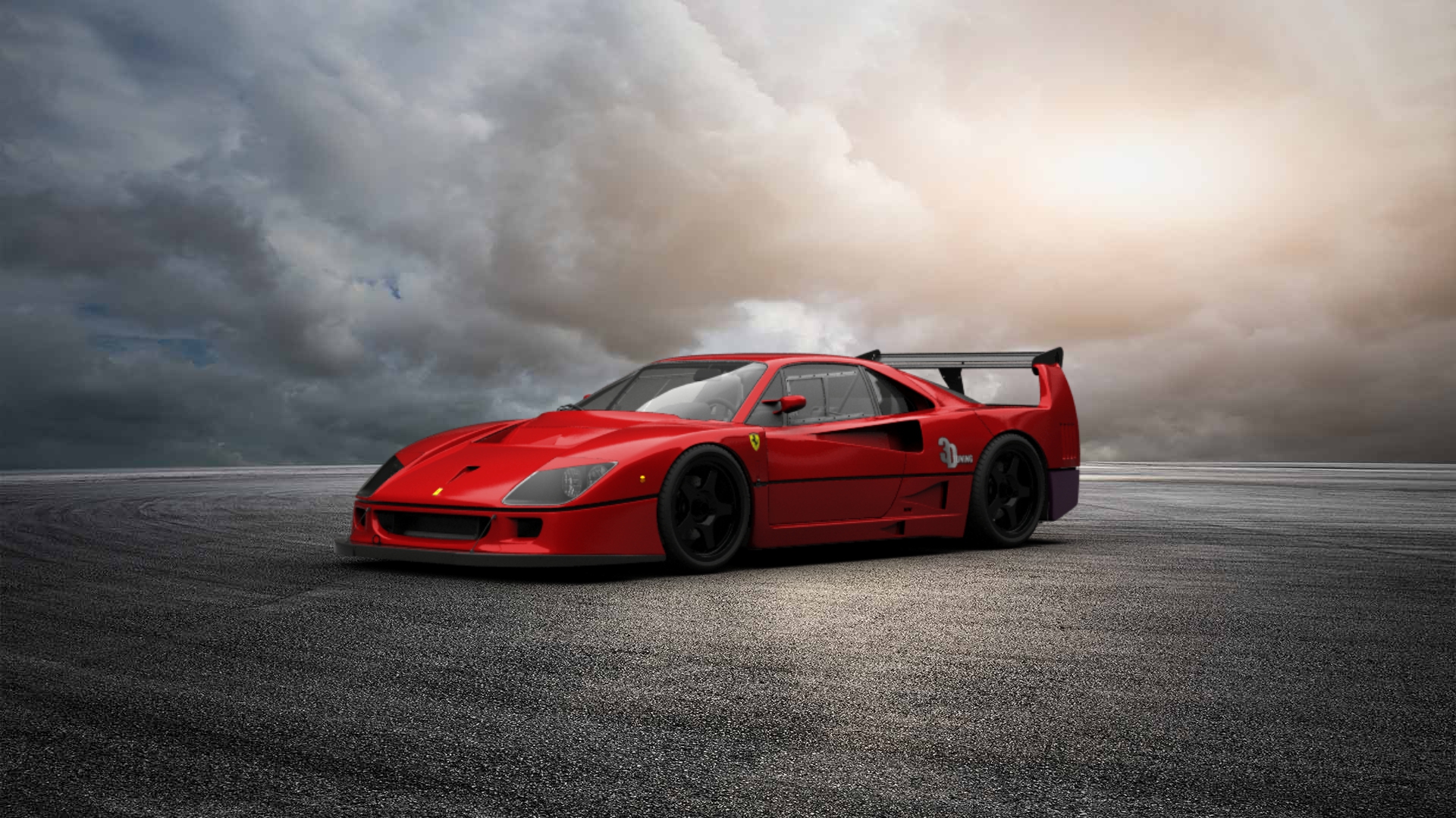 Ferrari F40 Competizione Coupe 1989 tuning