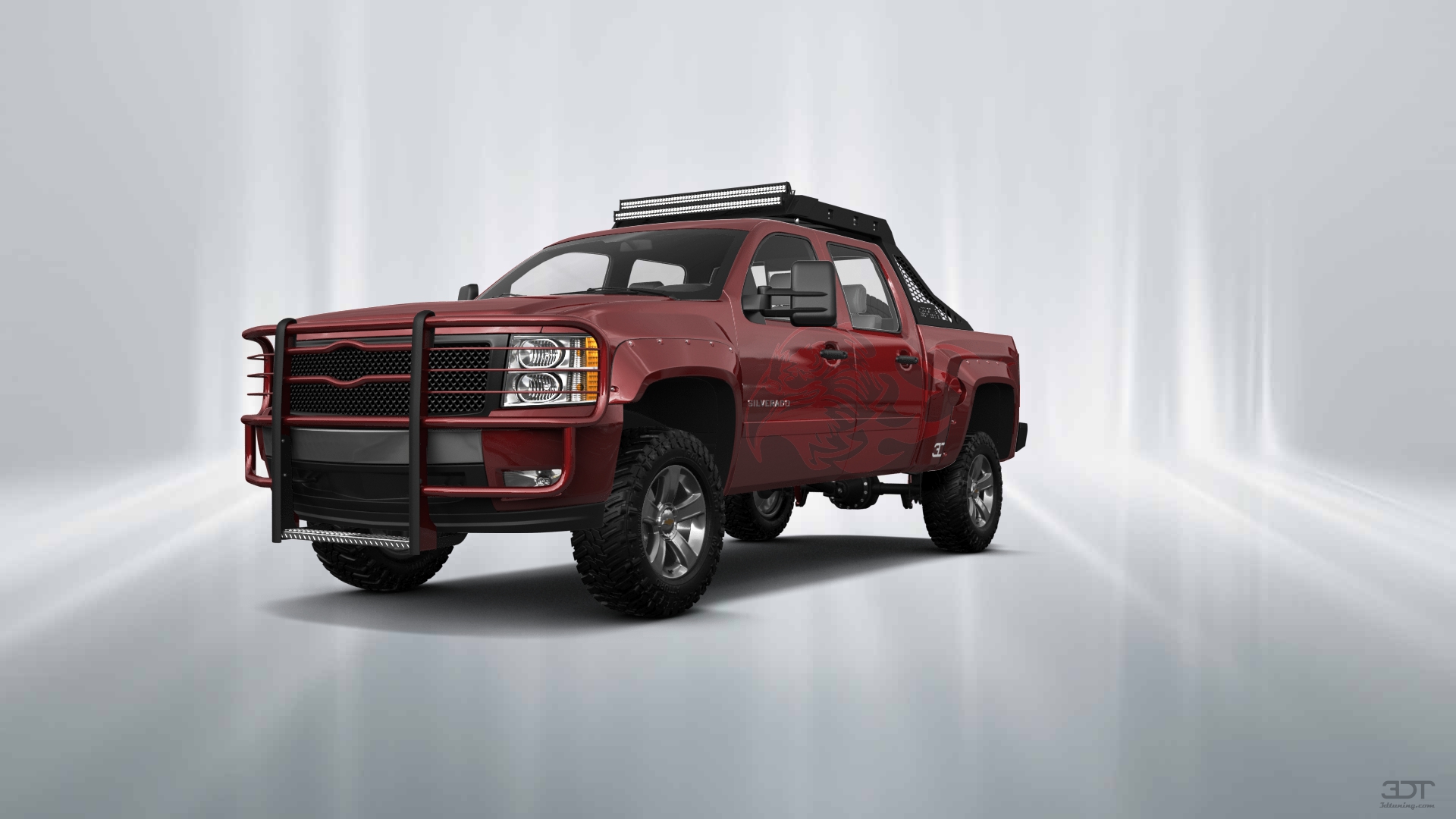 Chevrolet Silverado 1500 Crew Cab 4 Door pickup truck 2007 tuning