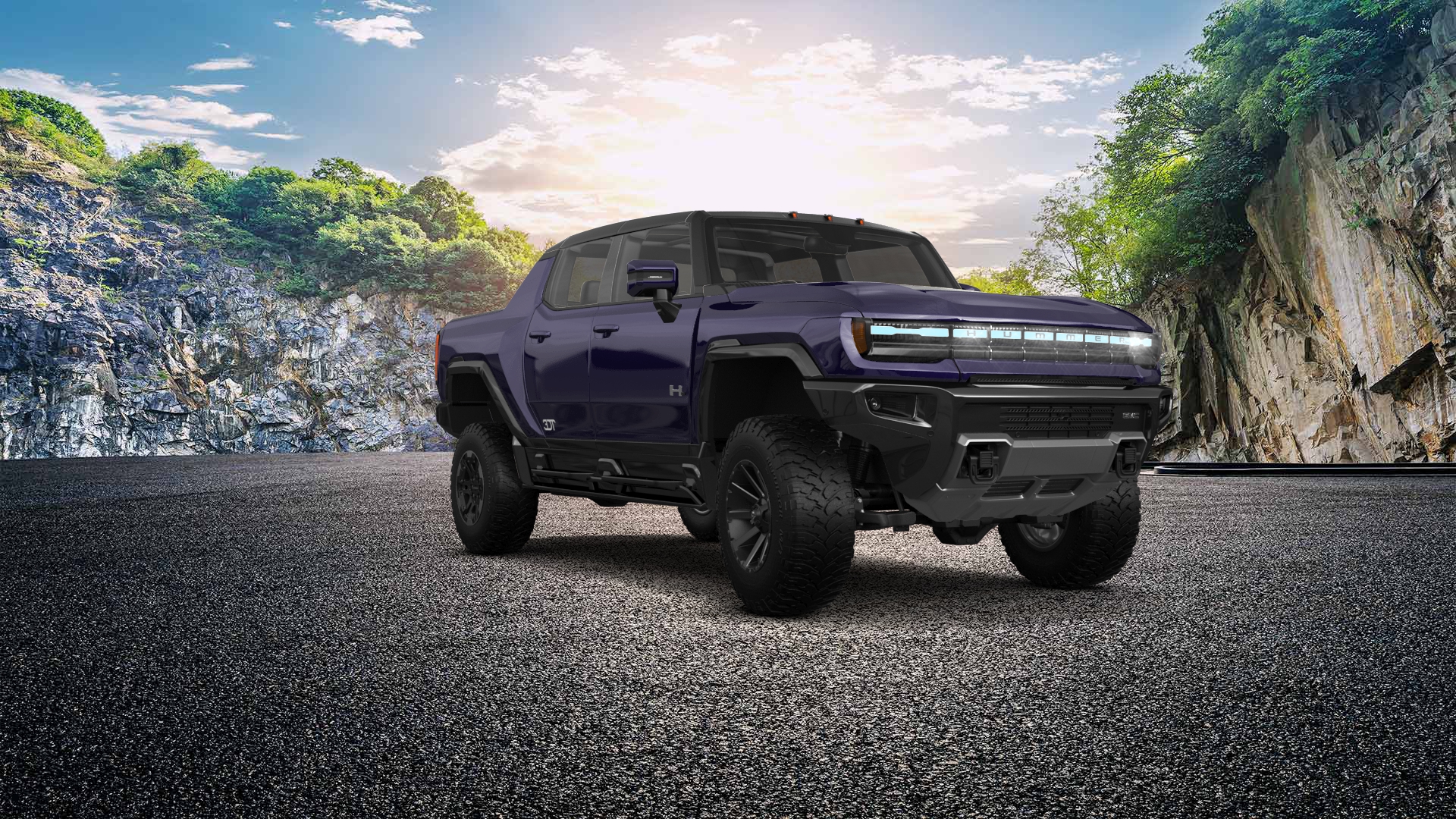 GMC Hummer EV 4 Door pickup truck 2021 tuning