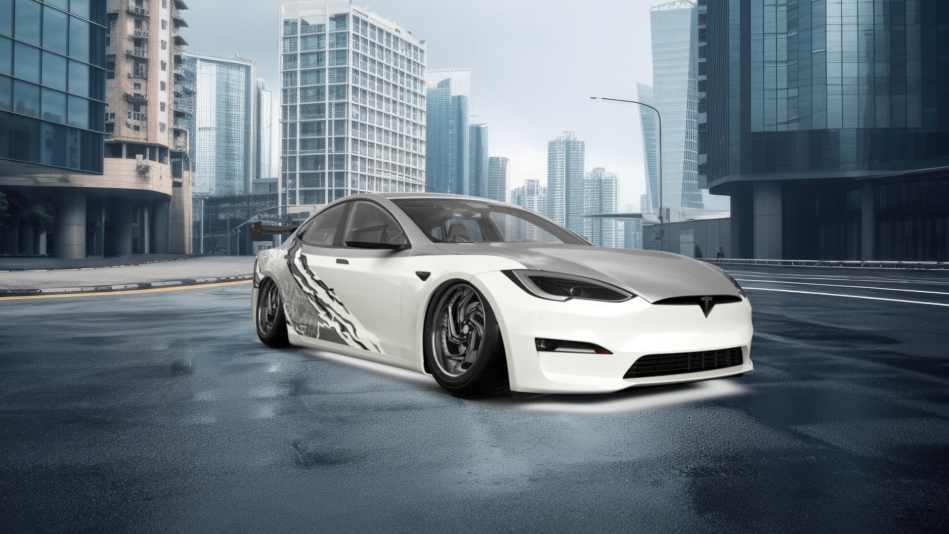 Tesla Model S Facelift 5 Door Liftback 2021 tuning