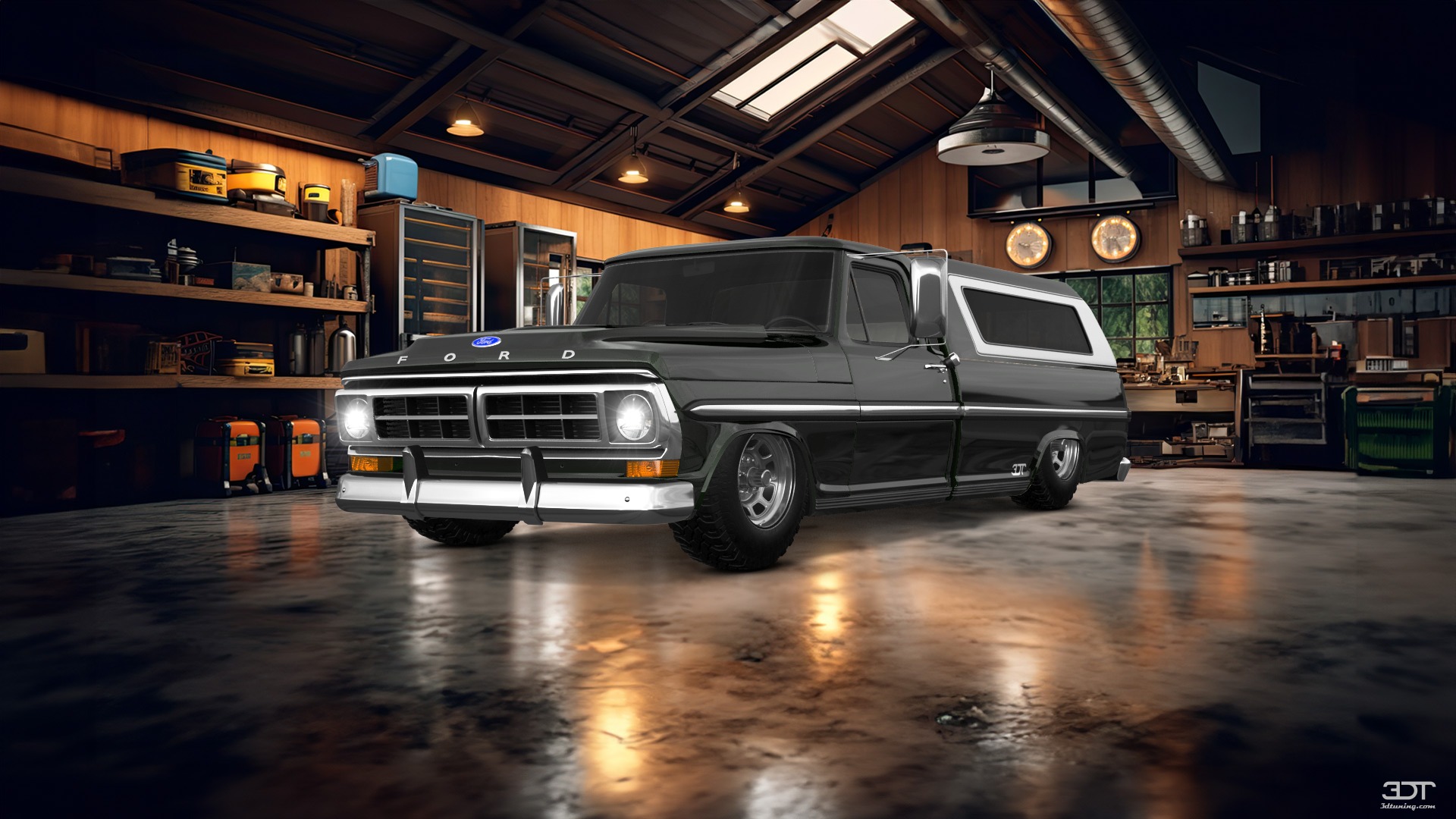 Ford F-250 2 Door pickup truck 1971