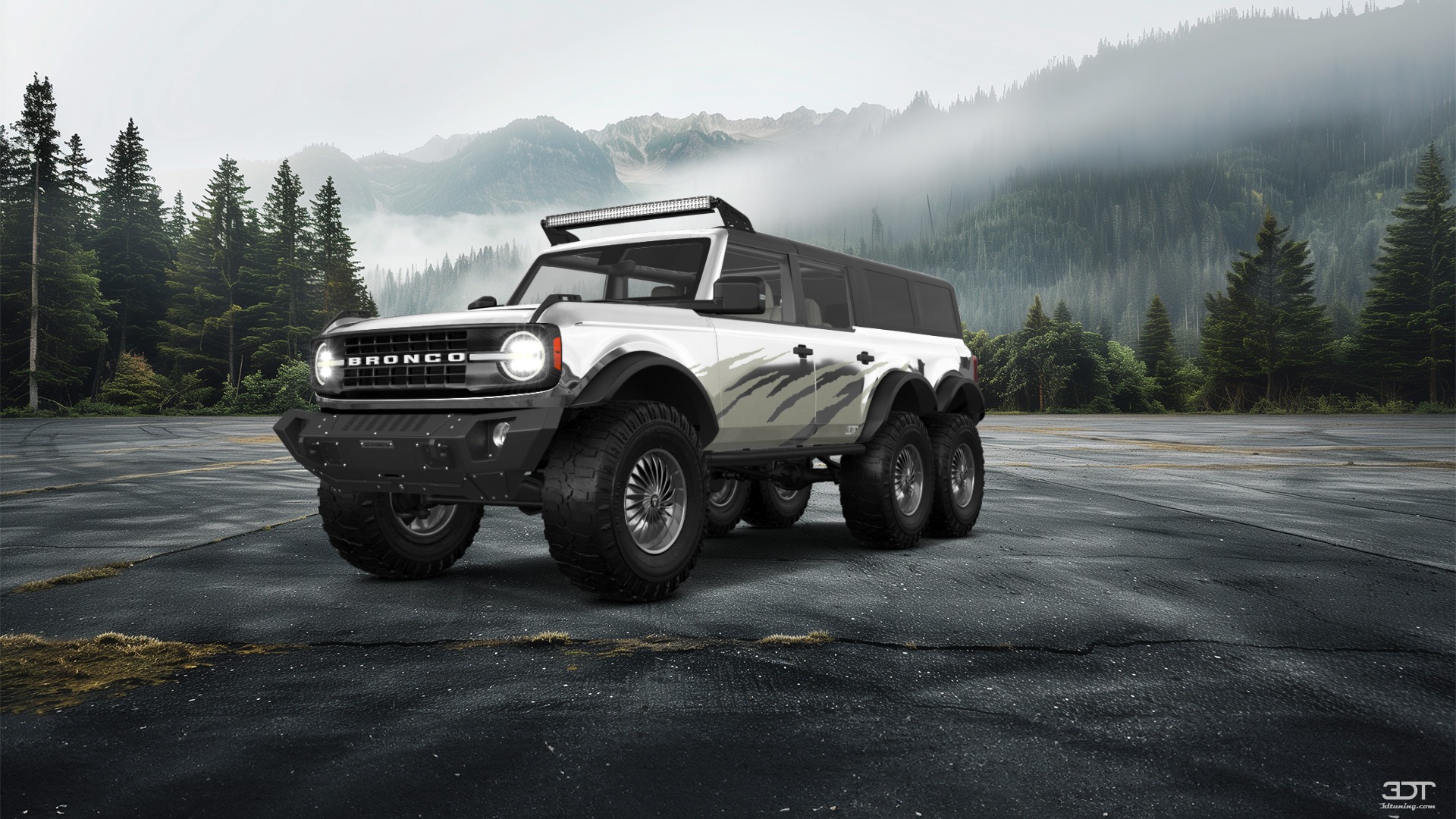 Ford Bronco 6X6 4 Door pickup truck 2021 tuning