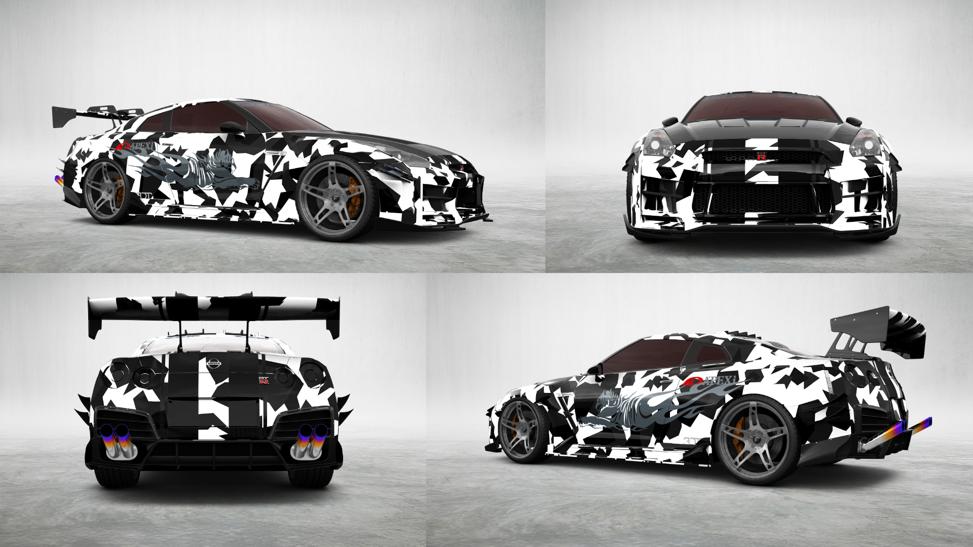 Nissan GT-R 2 Door Coupe 2010 tuning
