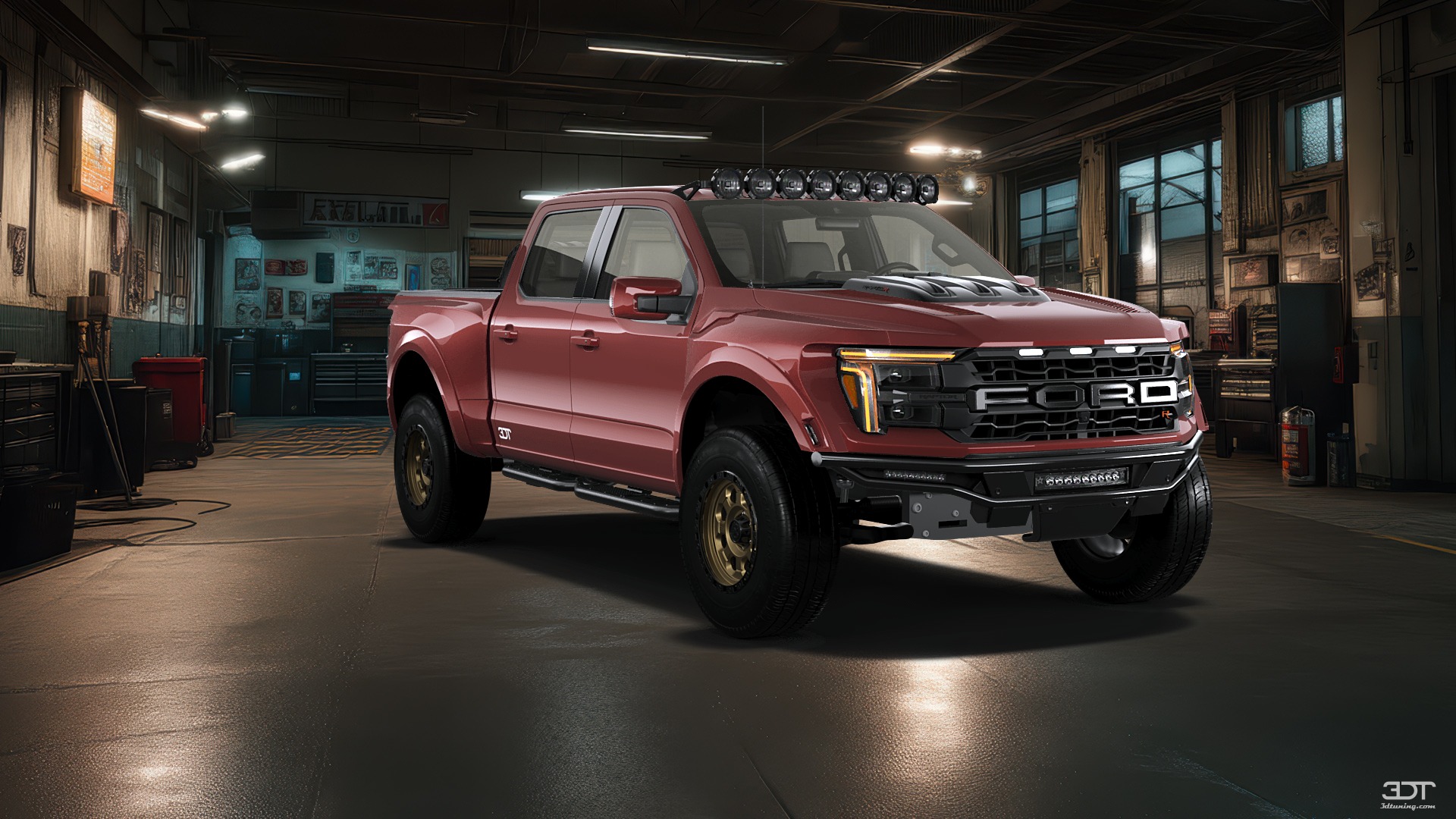 Ford F-150 Raptor 4 Door pickup truck 2024 tuning