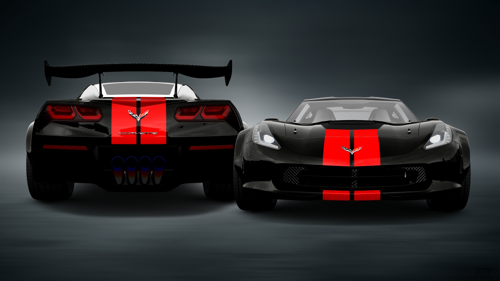Chevrolet Corvette C7 2 Door Coupe 2015 tuning