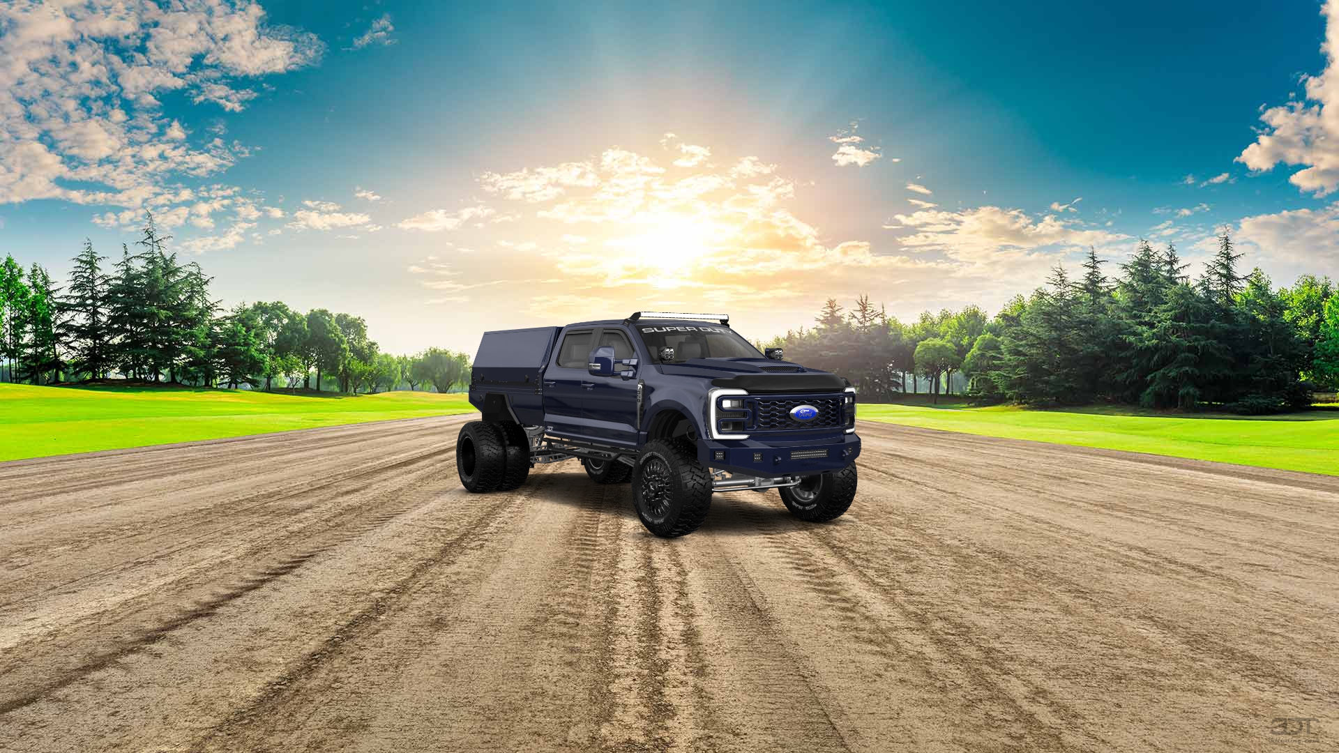 Ford F-350 DRW Crew Cab 4 Door pickup truck 2023 tuning