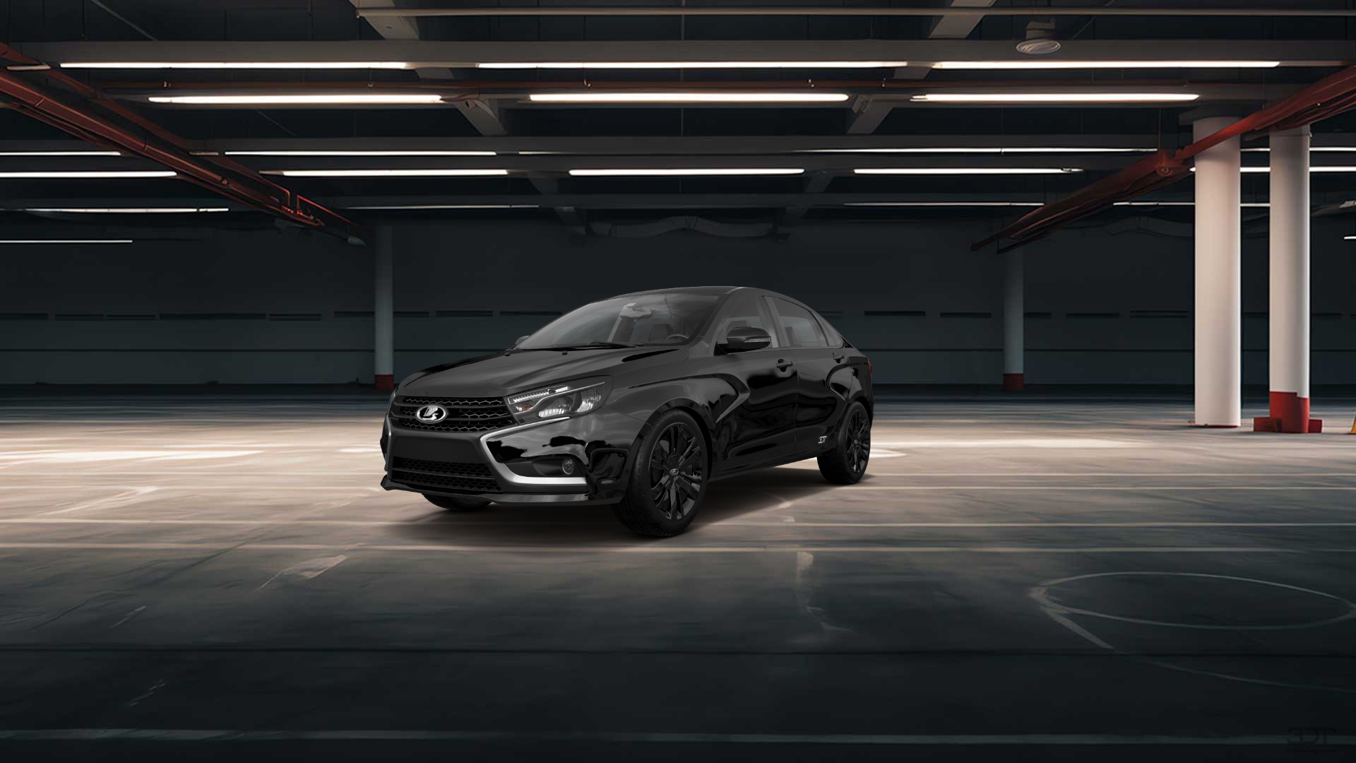 Lada Vesta 4 Door Saloon 2016 tuning