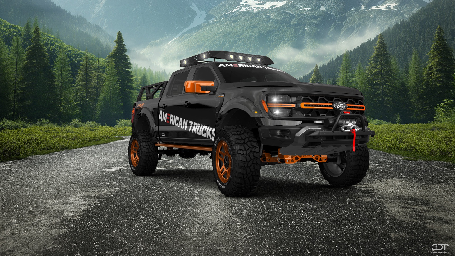 Ford F-150 SuperCrew 4 Door pickup truck 2024 tuning