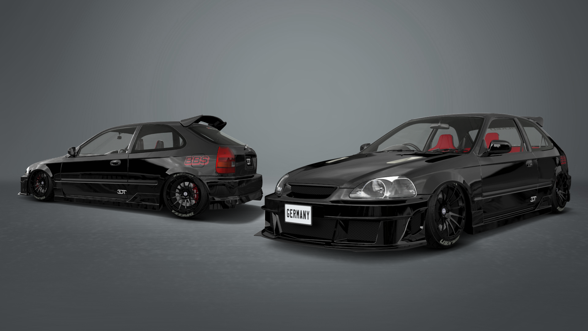 Honda Civic 3 Door Hatchback 1997 tuning