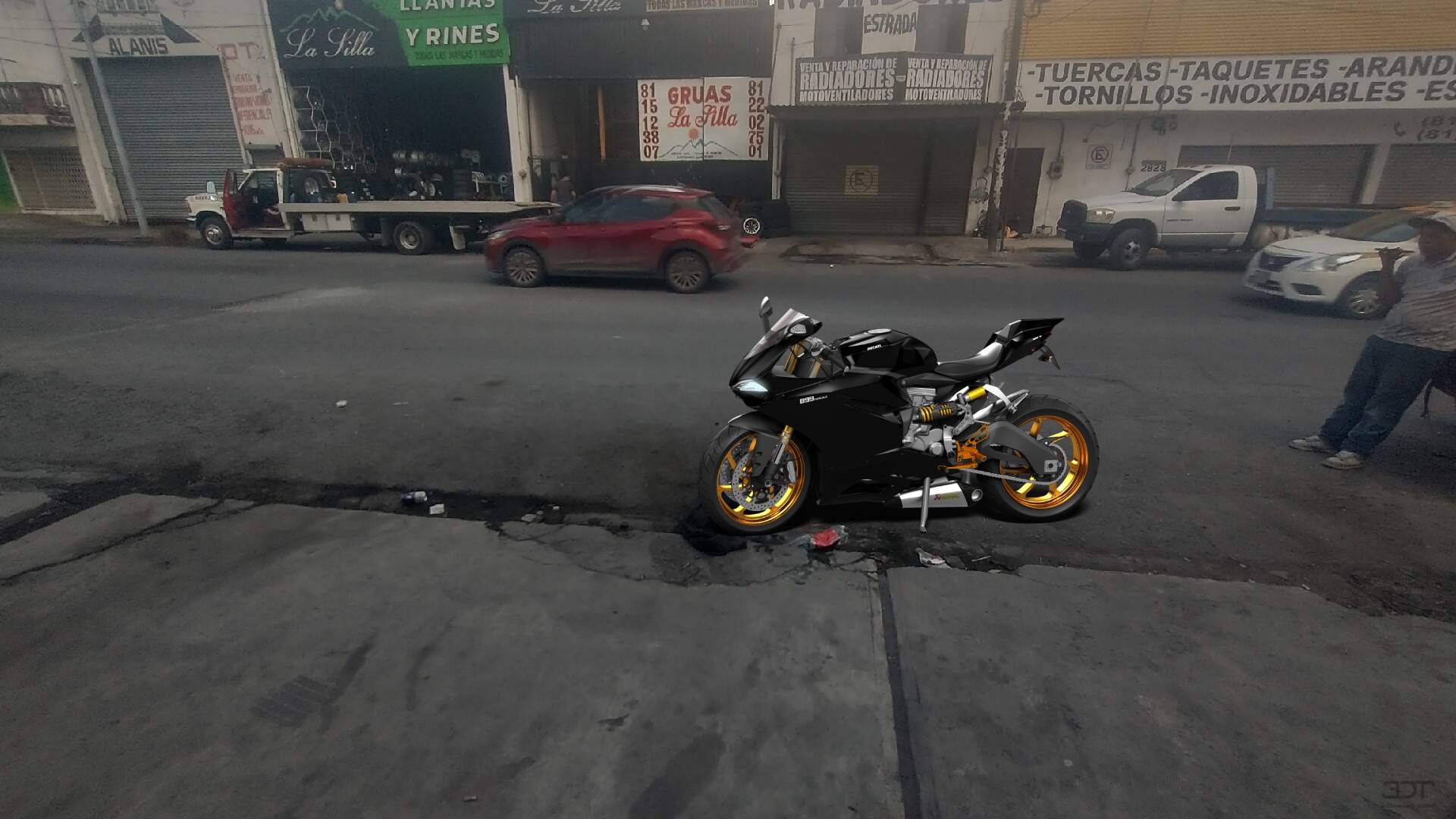 Ducati 899 Panigale Sport Bike 2015 tuning