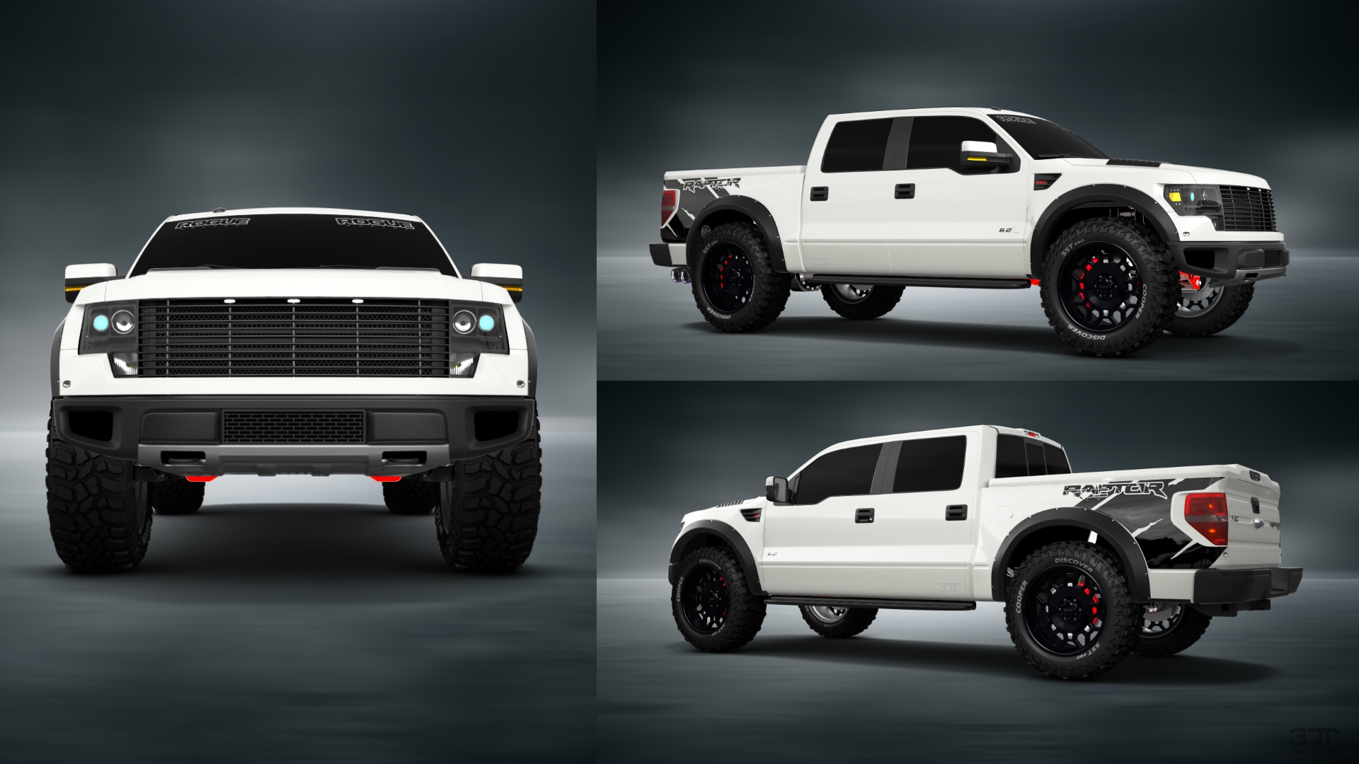 Ford F-150 SVT Raptor 4 Door pickup truck 2013