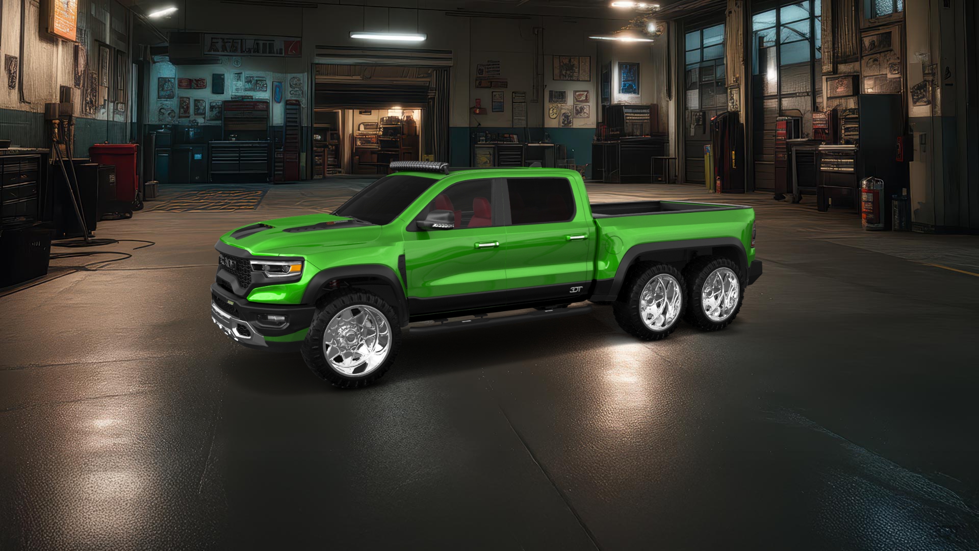 Dodge Ram Hennessey Mammoth 6X6 Truck 2021 tuning