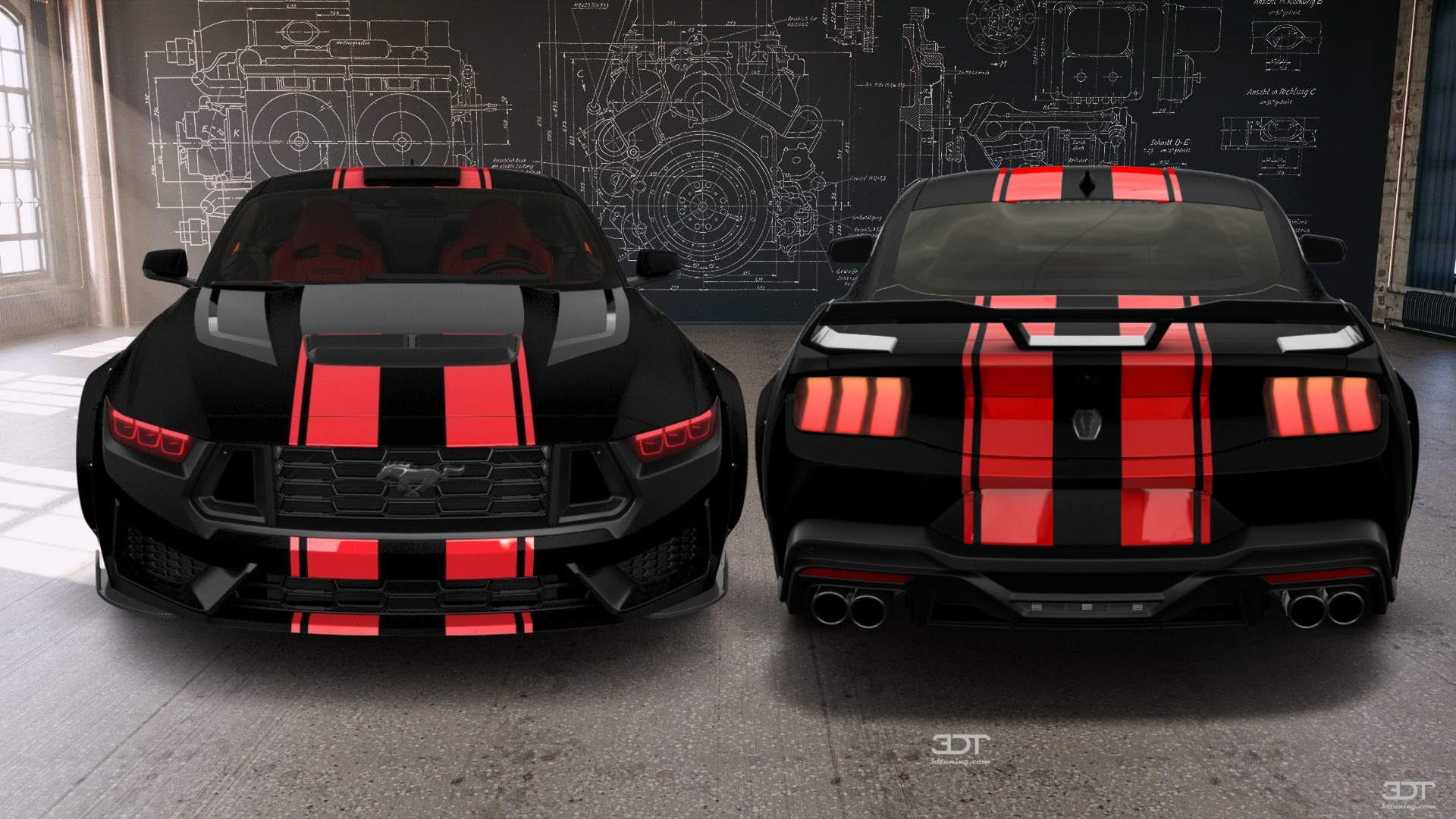 Ford Mustang 2 Door Coupe 2024 tuning