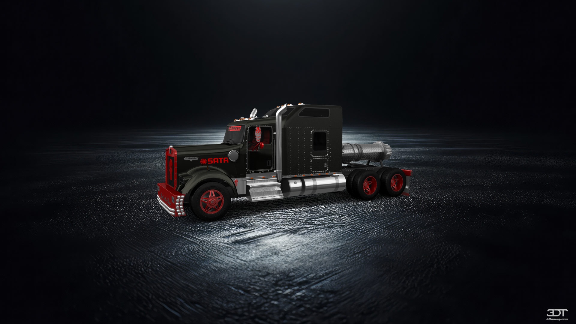 Kenworth W900 Sleeper Cab Truck 2015