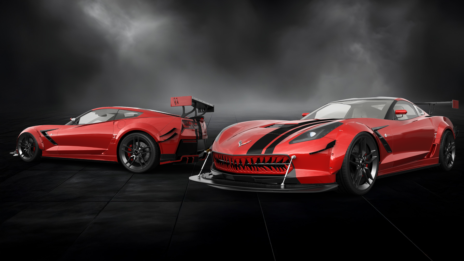 Chevrolet Corvette C7 2 Door Coupe 2015 tuning