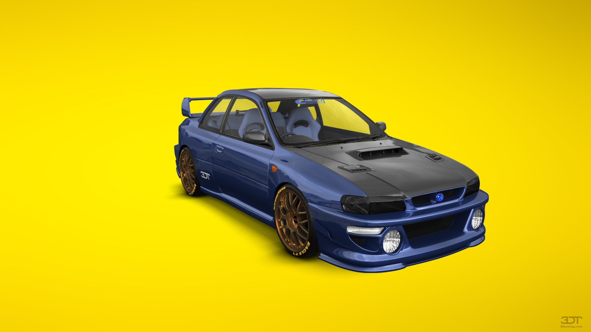 Subaru Impreza WRX STI 22B 2 Door Coupe 2000 tuning