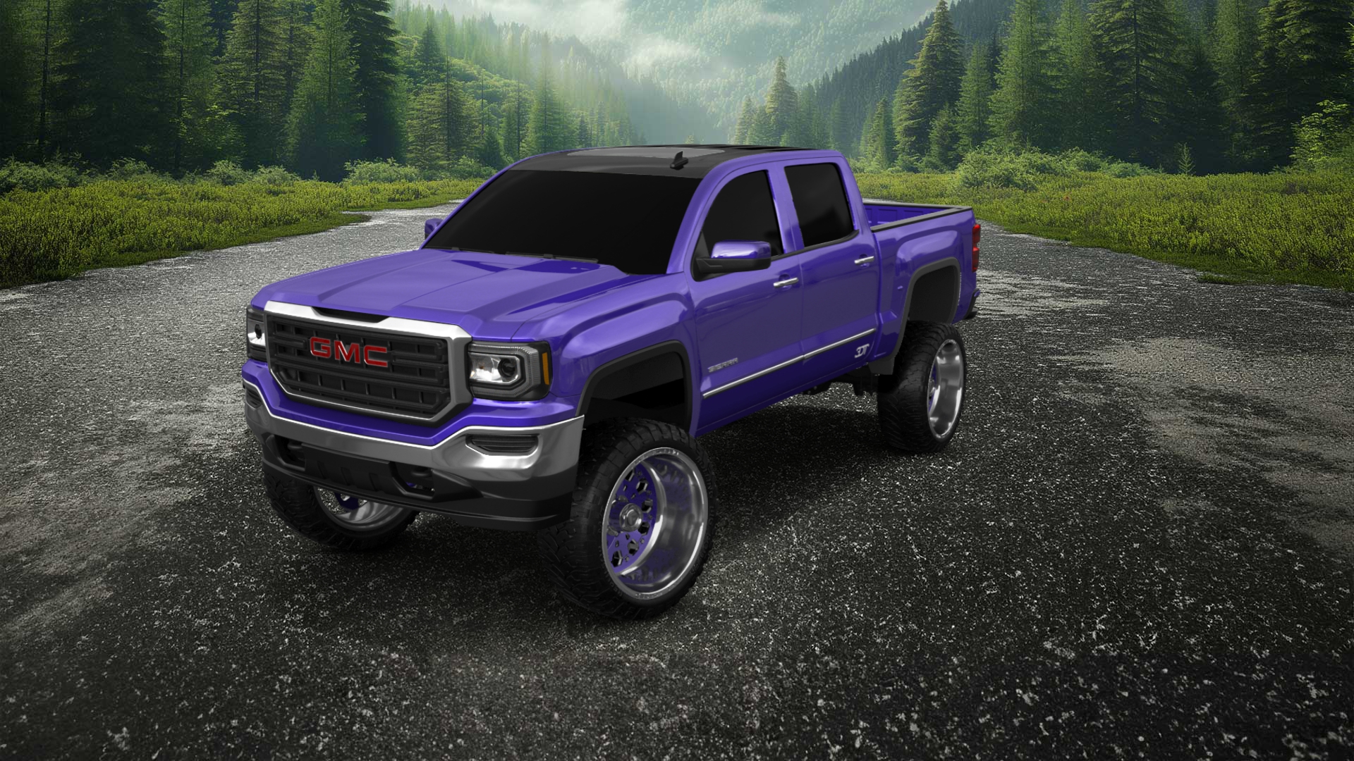 GMC Sierra 1500 Crew Cab 4 Door pickup truck 2016 tuning